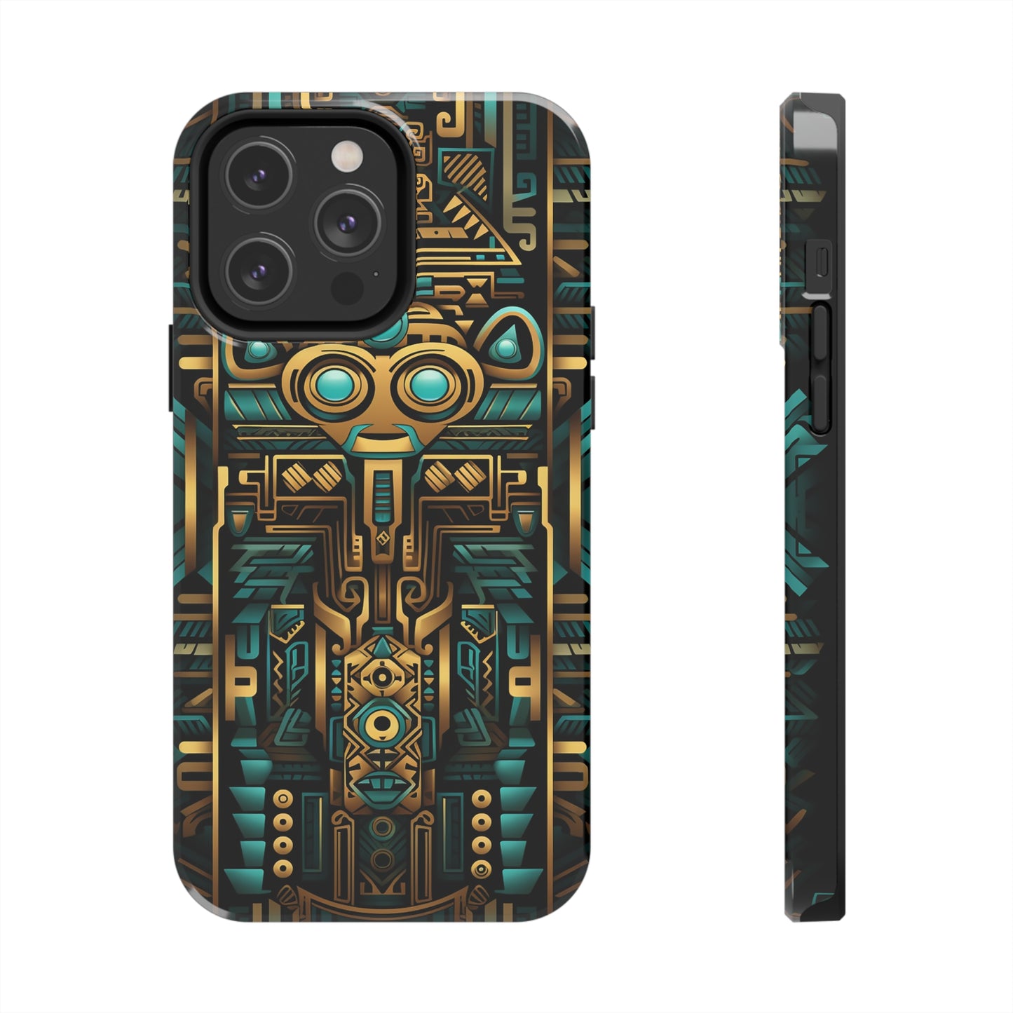 Aztec Vibes #03, iPhone 7, 8, X, 11, 12, 13, 14, 15+ case.