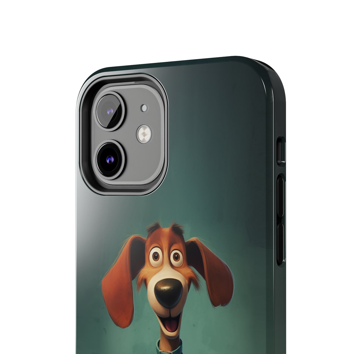 Hux, Cartoon Dog, iPhone 7, 8, X, 11, 12, 13, 14, 15+ case.