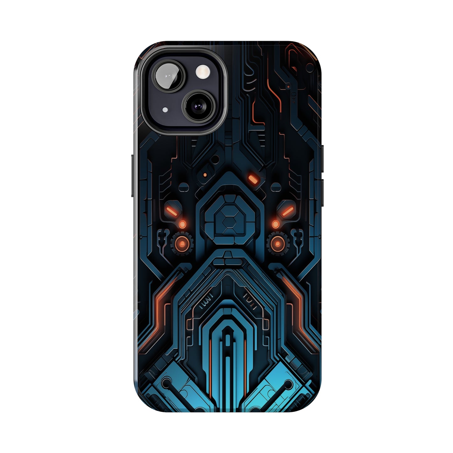 Futuristic #02, iPhone 7, 8, X, 11, 12, 13, 14, 15+ case.