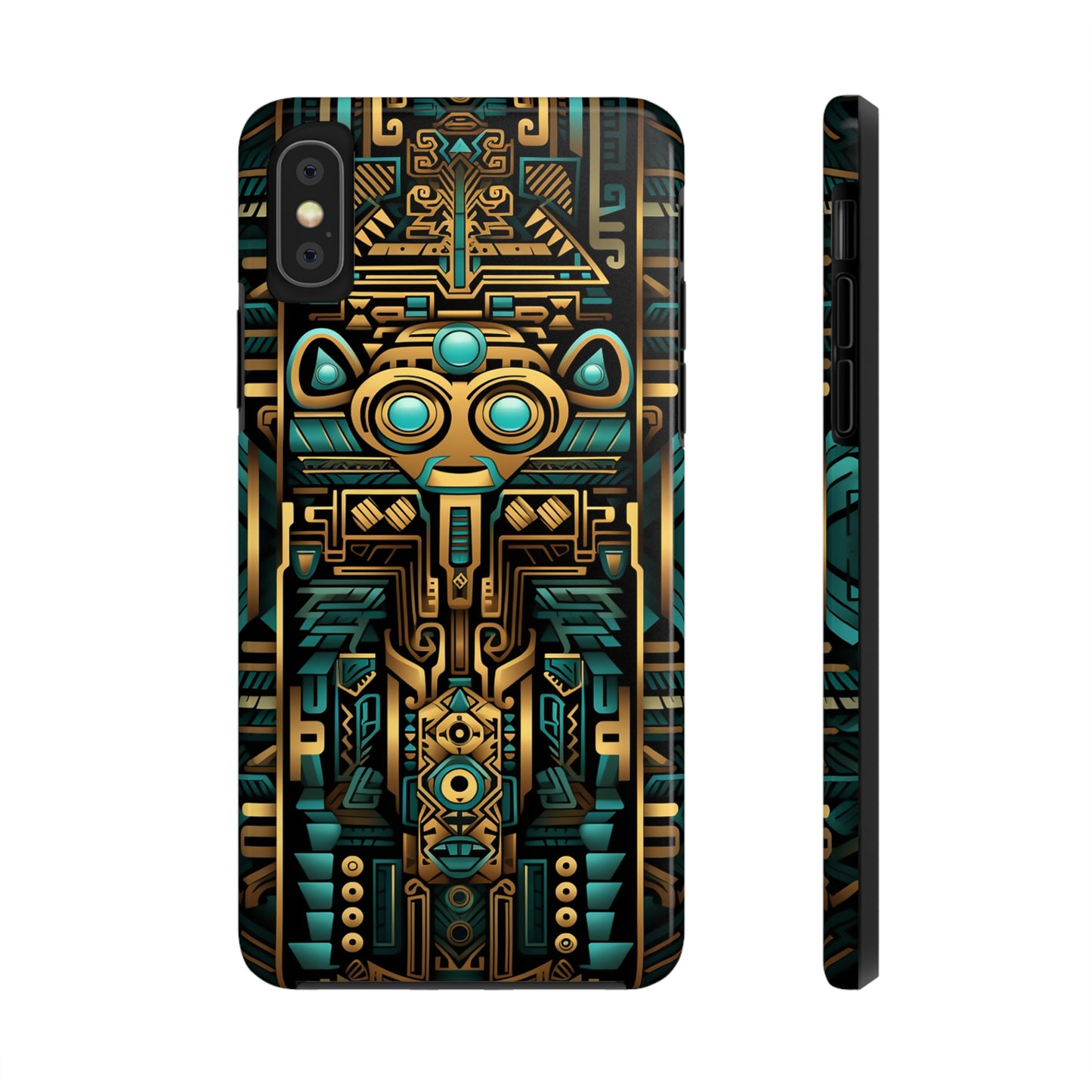 Aztec Vibes #03, iPhone 7, 8, X, 11, 12, 13, 14, 15+ case.