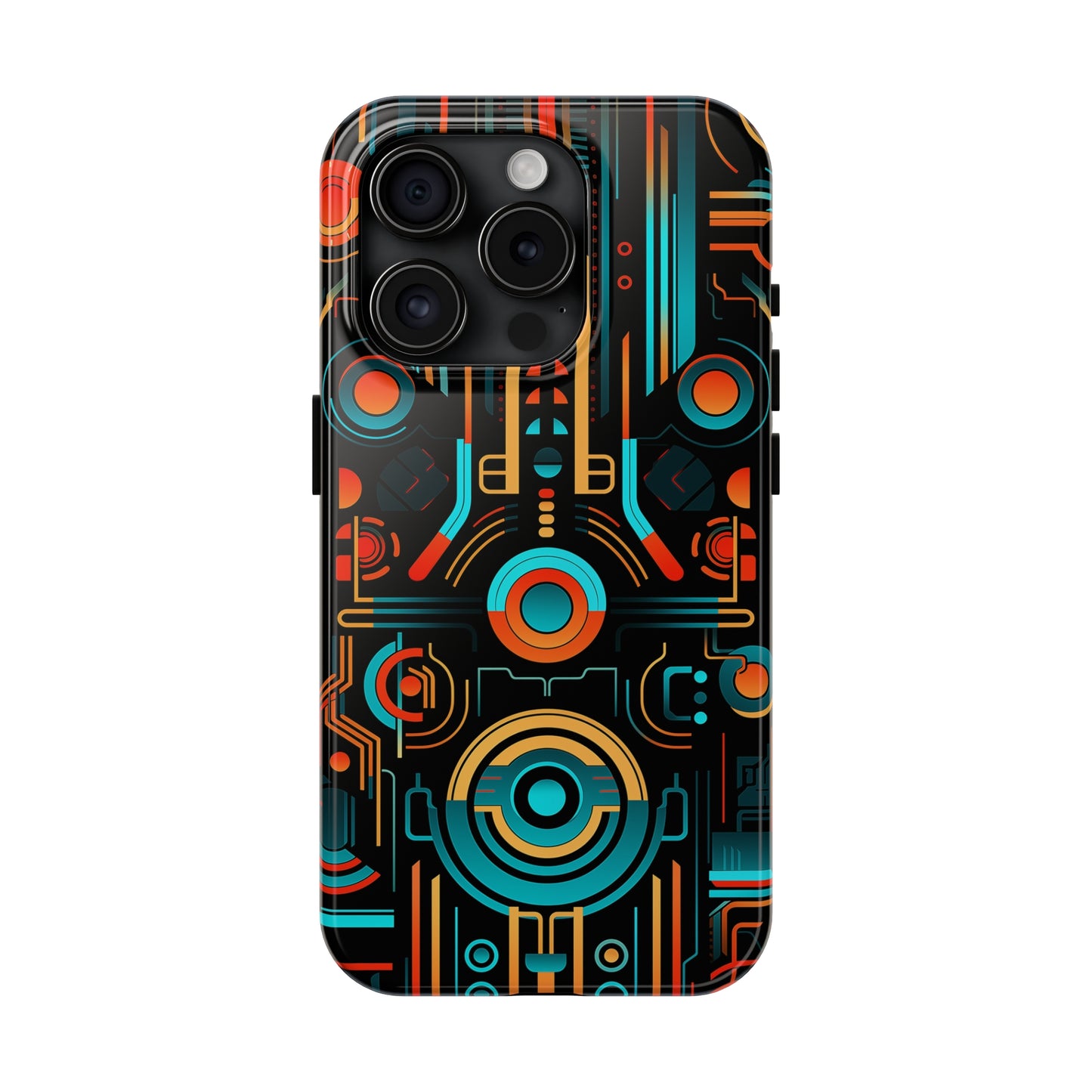 Futuristic #06, iPhone 7, 8, X, 11, 12, 13, 14, 15+ case.