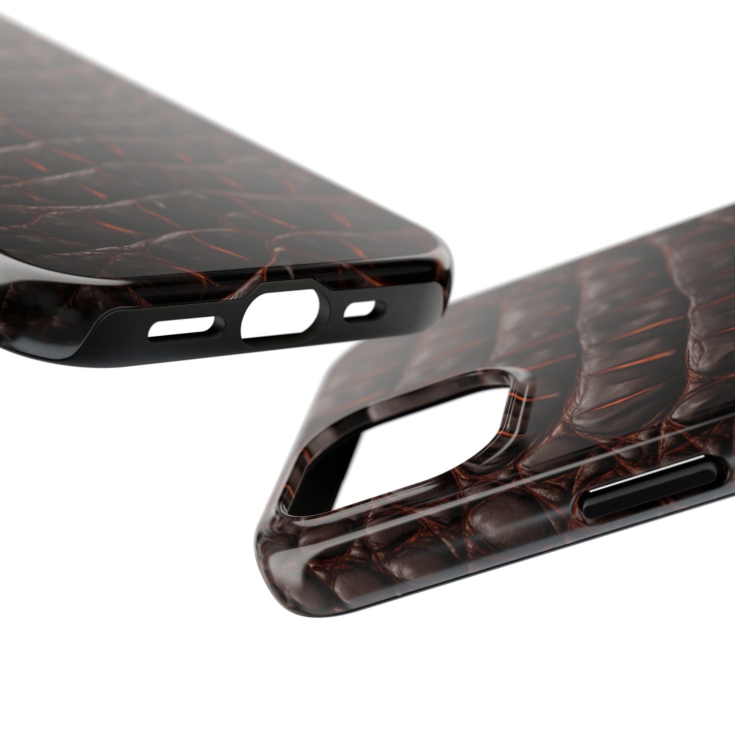 Alligator skin #01, iPhone 7, 8, X, 11, 12, 13, 14, 15+ case.