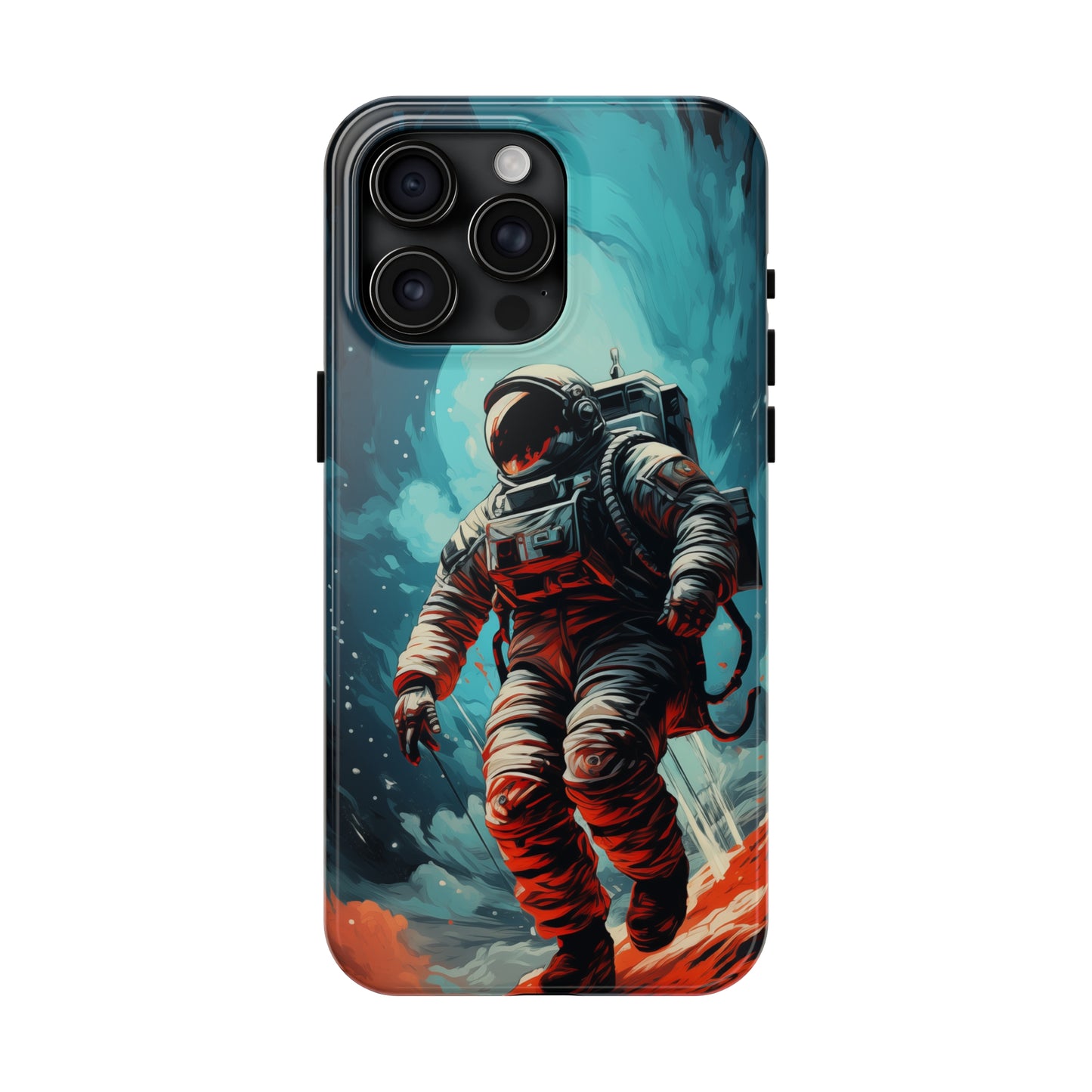 Astronaut #01, iPhone 7, 8, X, 11, 12, 13, 14, 15+ case.