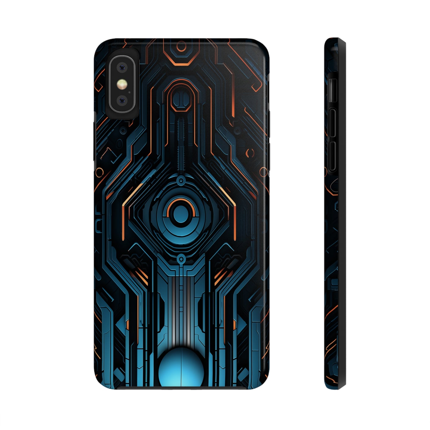 Futuristic #03, iPhone 7, 8, X, 11, 12, 13, 14, 15+ case.