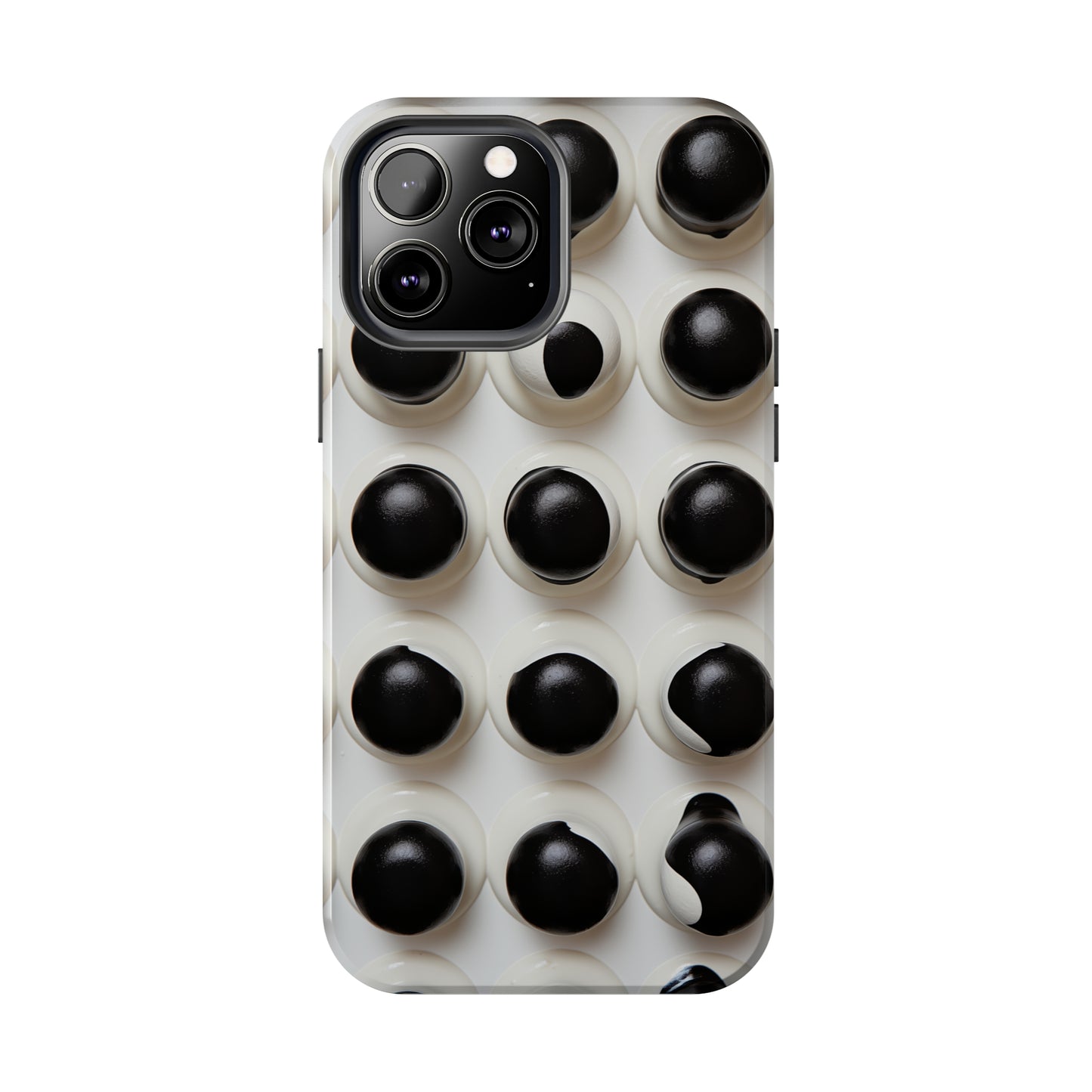 Dots, iPhone 7, 8, X, 11, 12, 13, 14, 15+ case.