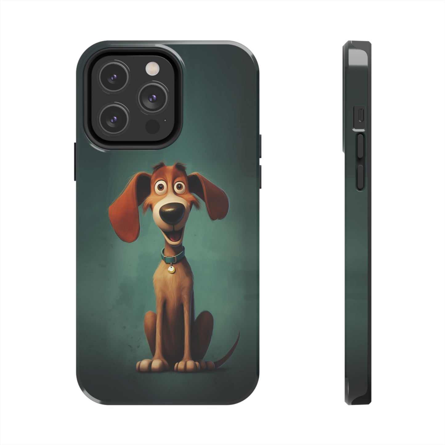 Hux, Cartoon Dog, iPhone 7, 8, X, 11, 12, 13, 14, 15+ case.