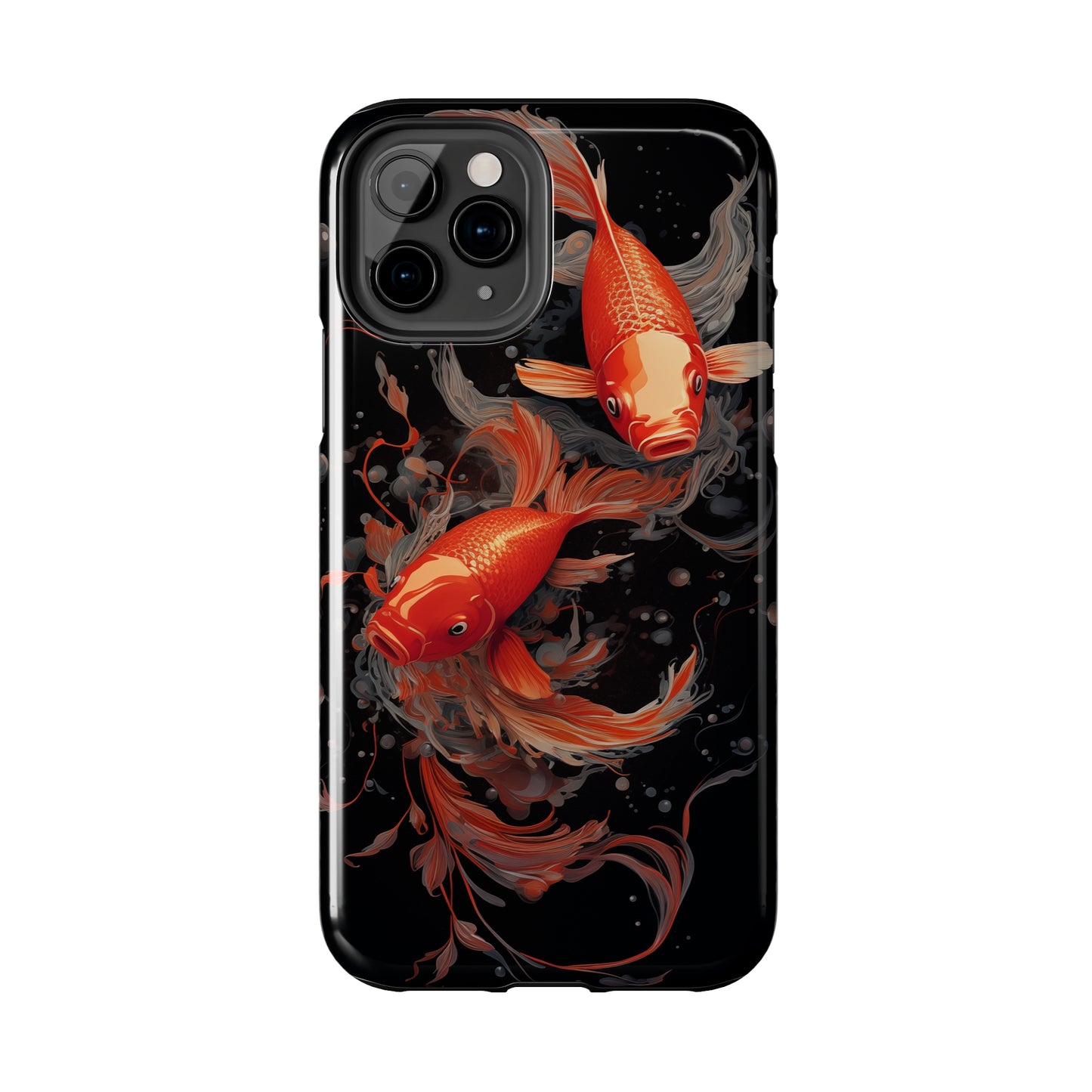 Koi fish #01, iPhone 7, 8, X, 11, 12, 13, 14, 15+ case.