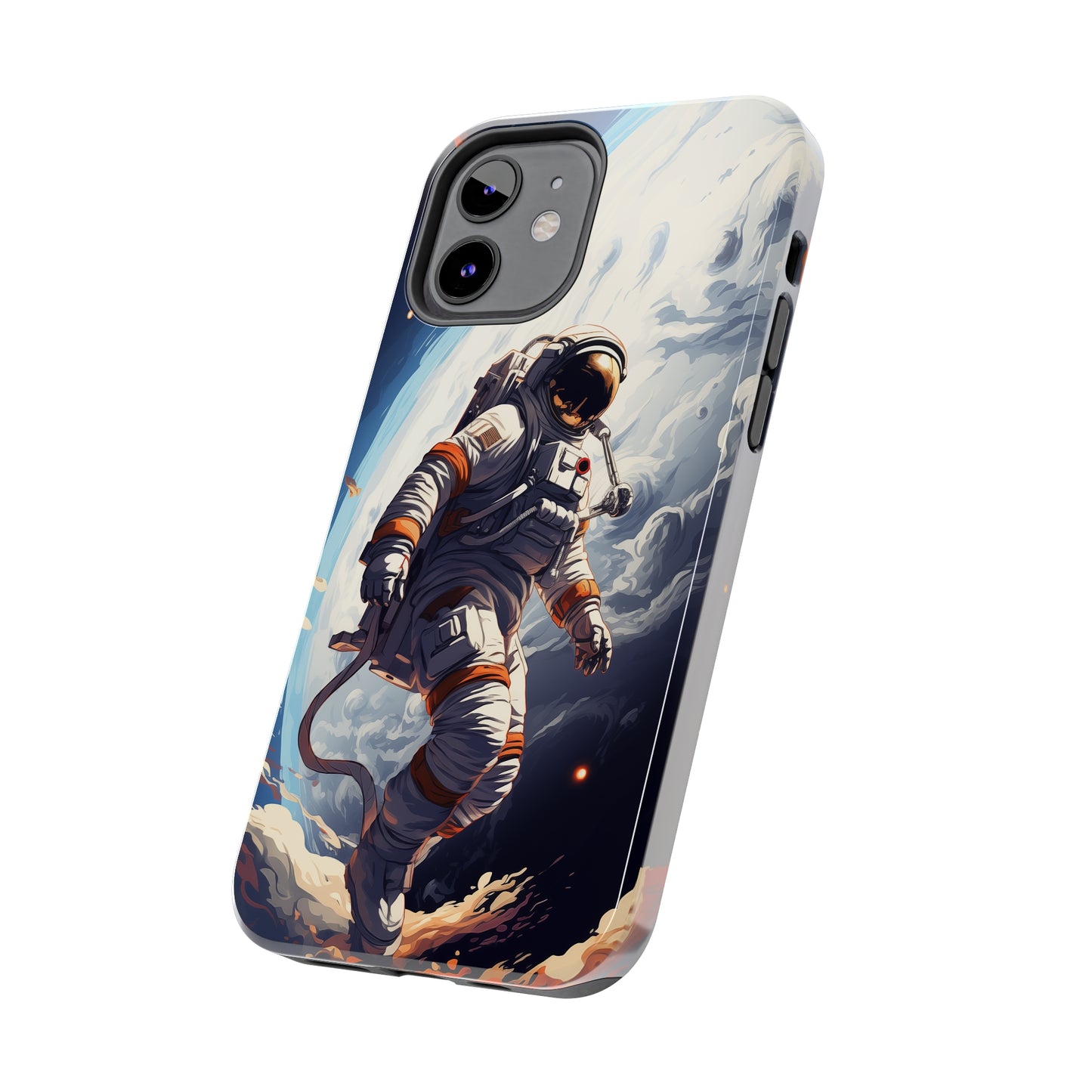 Astronaut #04, iPhone 7, 8, X, 11, 12, 13, 14, 15+ case.