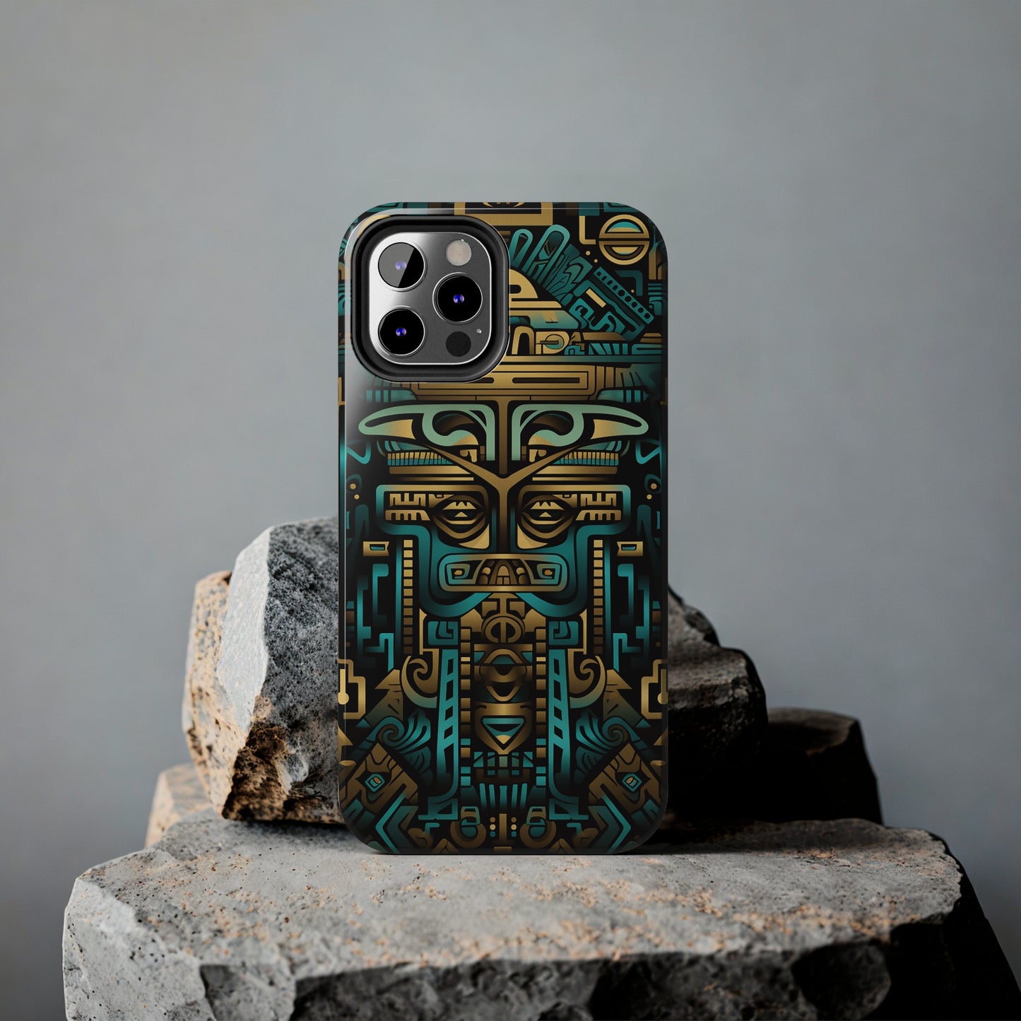 Aztec Vibes #02, iPhone 7, 8, X, 11, 12, 13, 14, 15+ case.