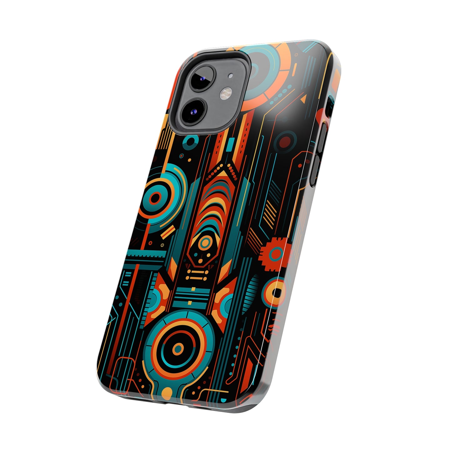 Futuristic #07, iPhone 7, 8, X, 11, 12, 13, 14, 15+ case.