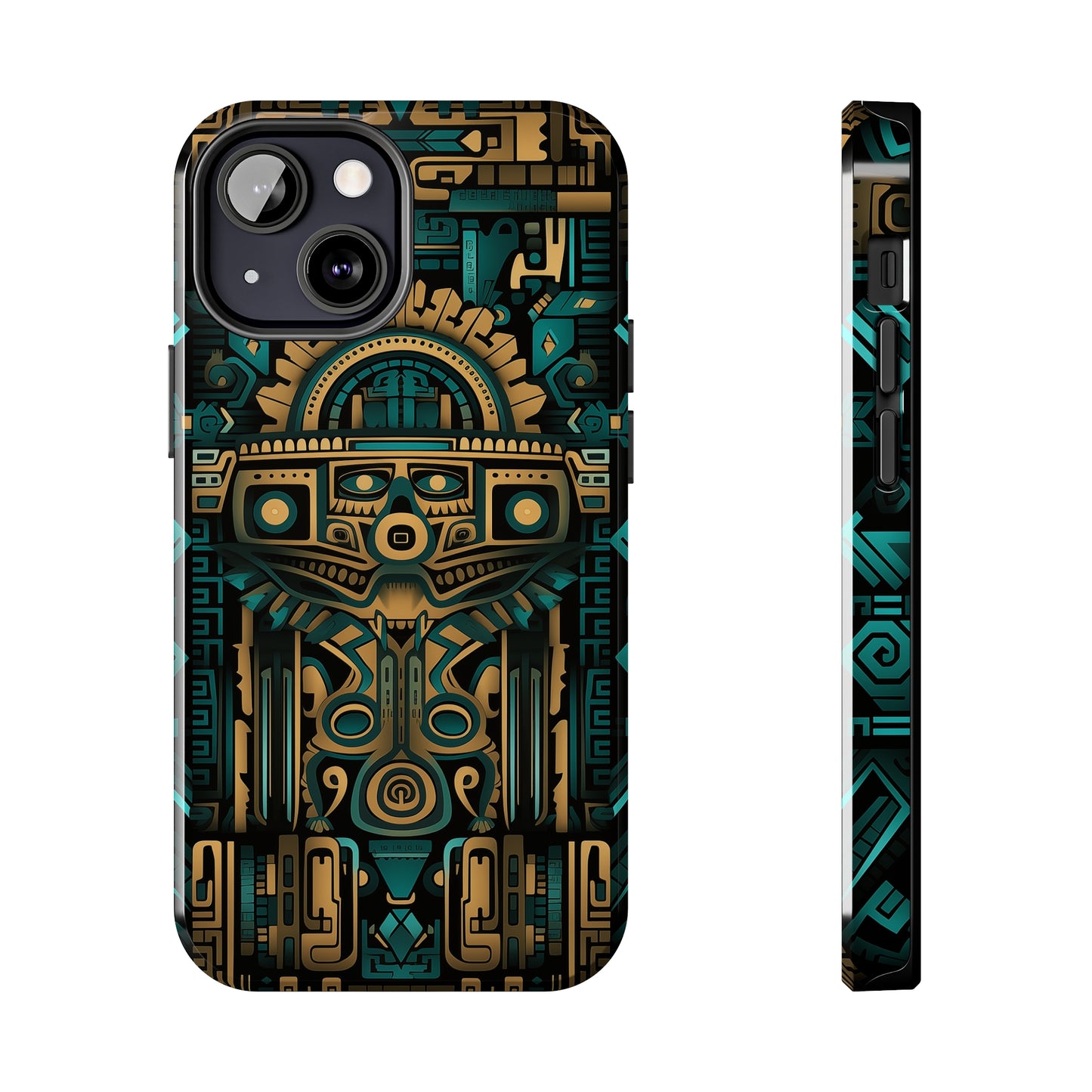 Aztec Vibes, iPhone 7, 8, X, 11, 12, 13, 14, 15+ case.