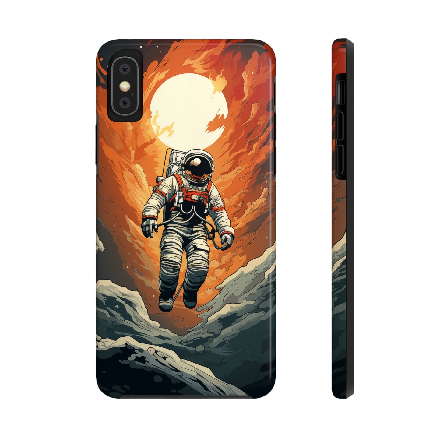 Astronaut #03, iPhone 7, 8, X, 11, 12, 13, 14, 15+ case.