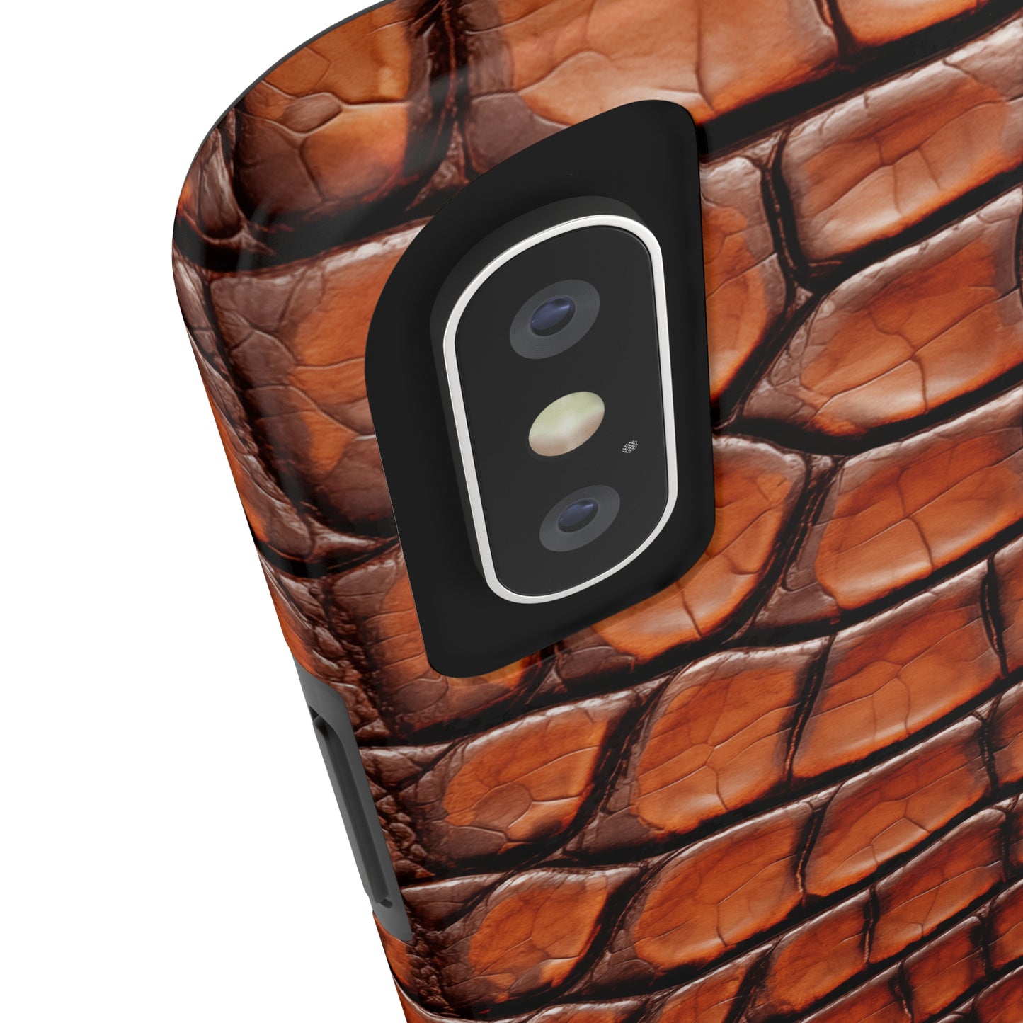 Alligator skin #04, iPhone 7, 8, X, 11, 12, 13, 14, 15+ case.