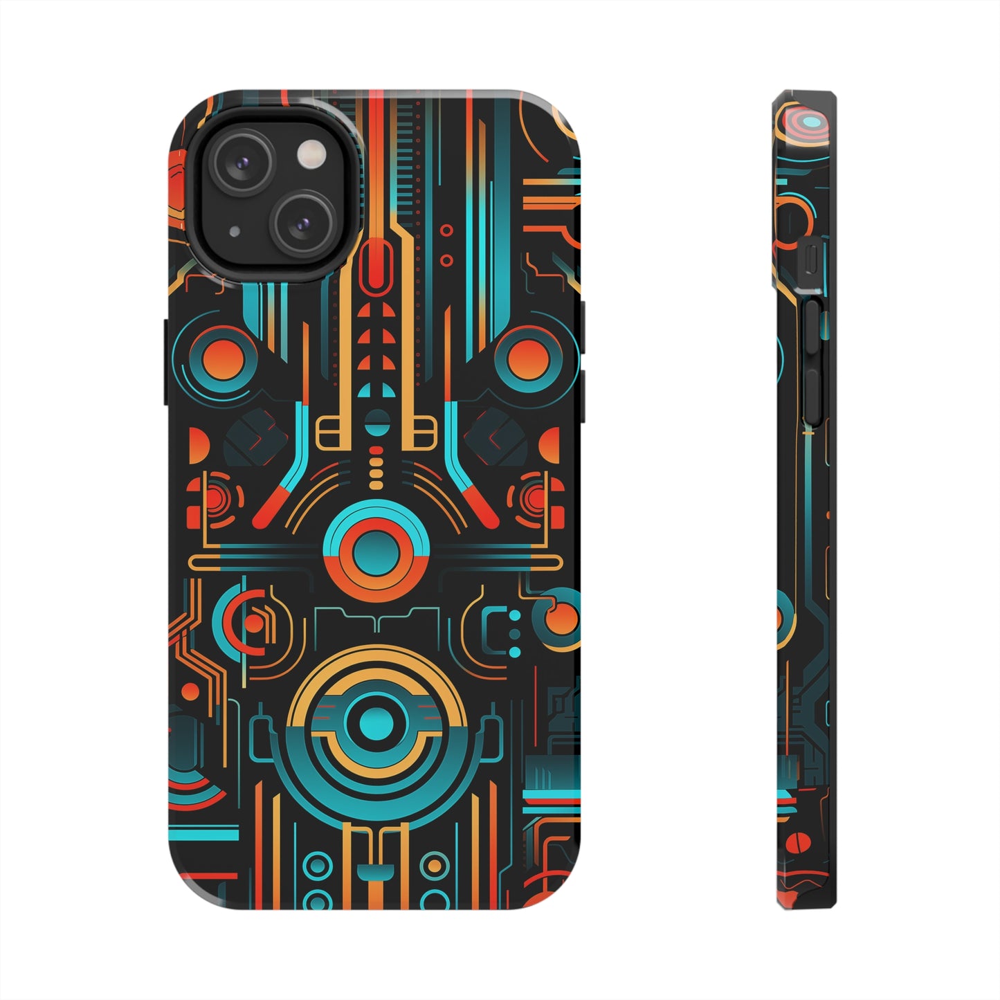 Futuristic #06, iPhone 7, 8, X, 11, 12, 13, 14, 15+ case.