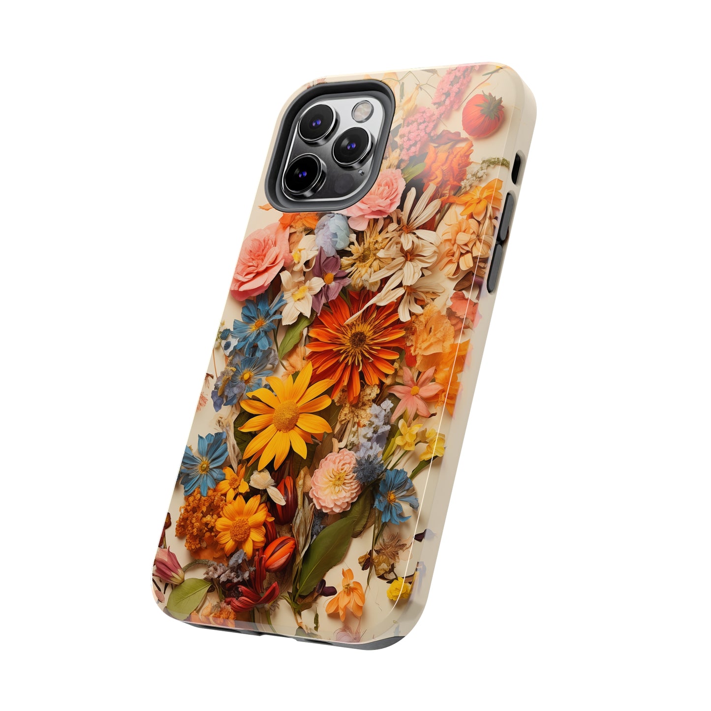 Dried Flowers #03, iPhone 7, 8, X, 11, 12, 13, 14, 15+ case.