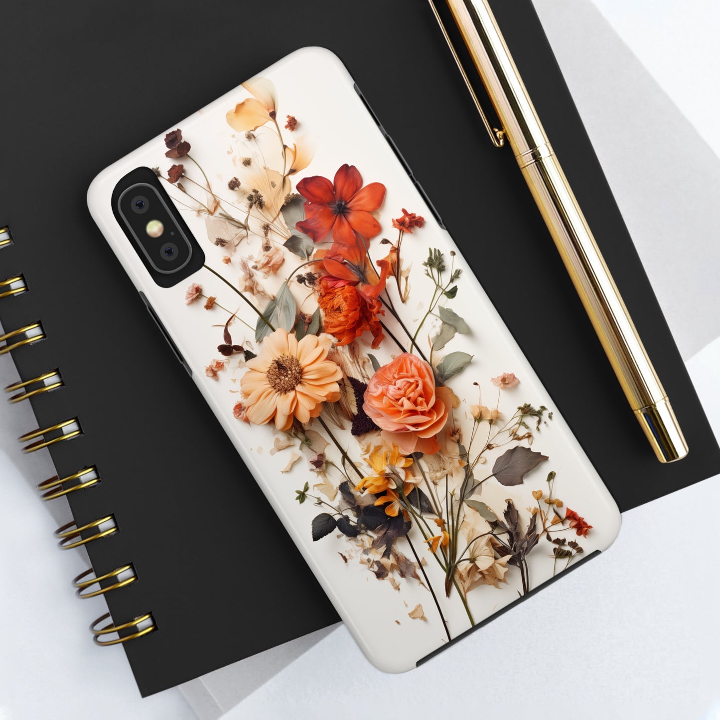 Dried Flowers #01, iPhone 7, 8, X, 11, 12, 13, 14, 15+ case.