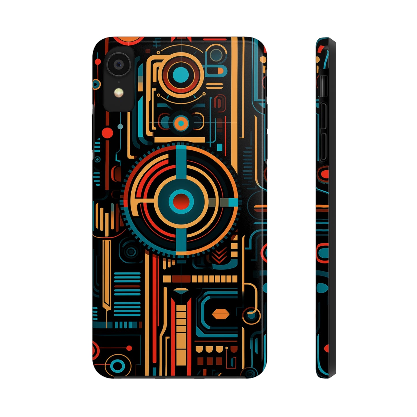 Futuristic #05, iPhone 7, 8, X, 11, 12, 13, 14, 15+ case.