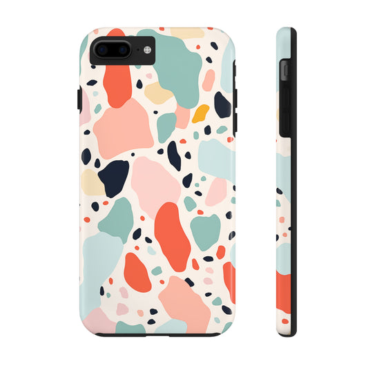 Terrazzo, iPhone 7, 8, X, 11, 12, 13, 14, 15+ case.