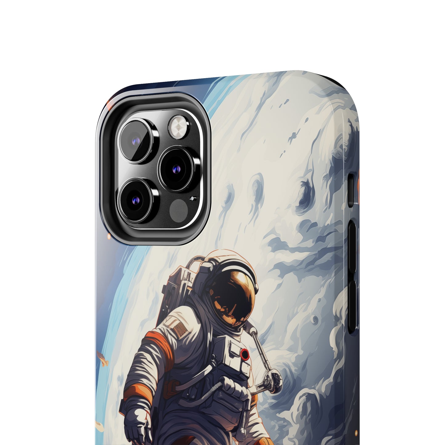 Astronaut #04, iPhone 7, 8, X, 11, 12, 13, 14, 15+ case.