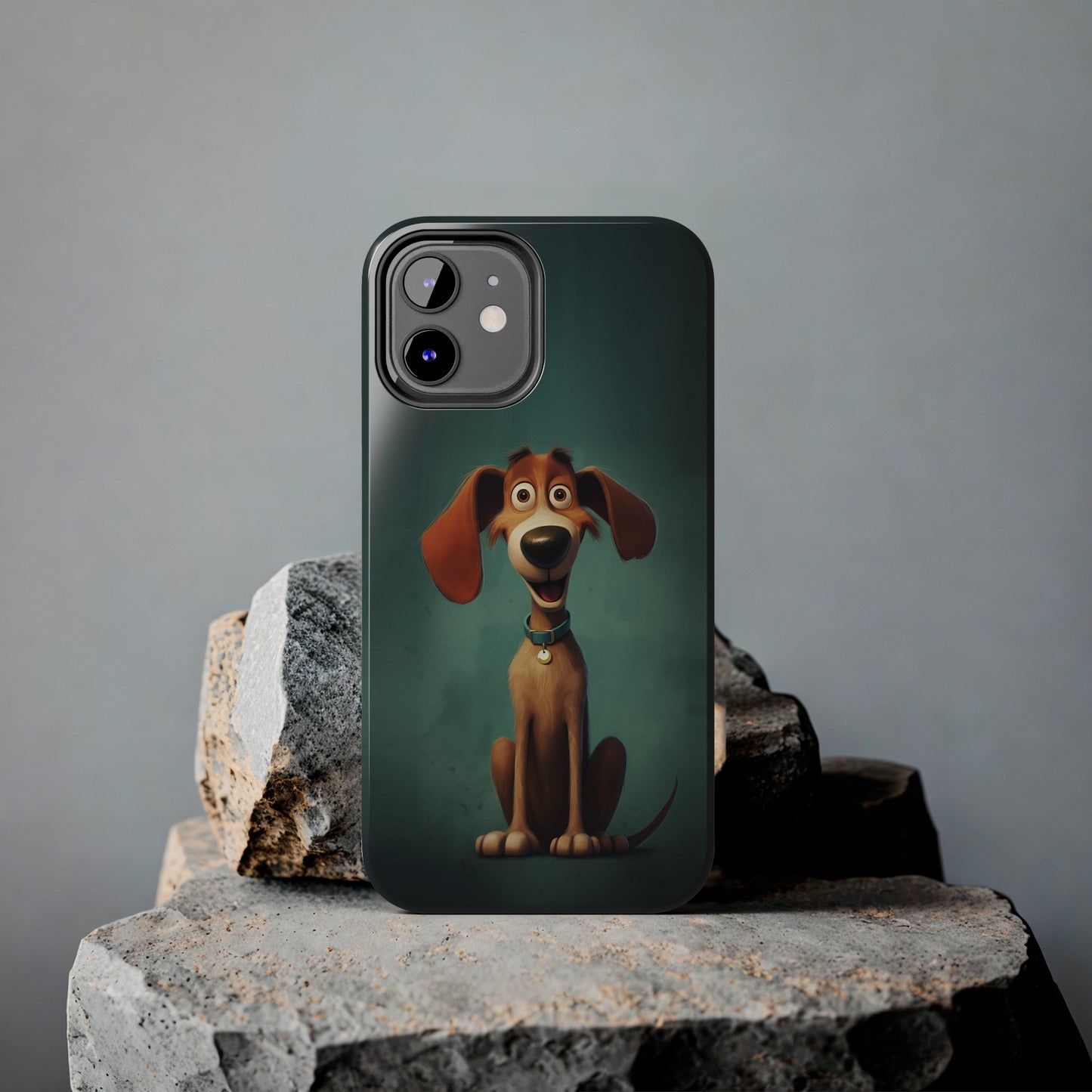 Hux, Cartoon Dog, iPhone 7, 8, X, 11, 12, 13, 14, 15+ case.