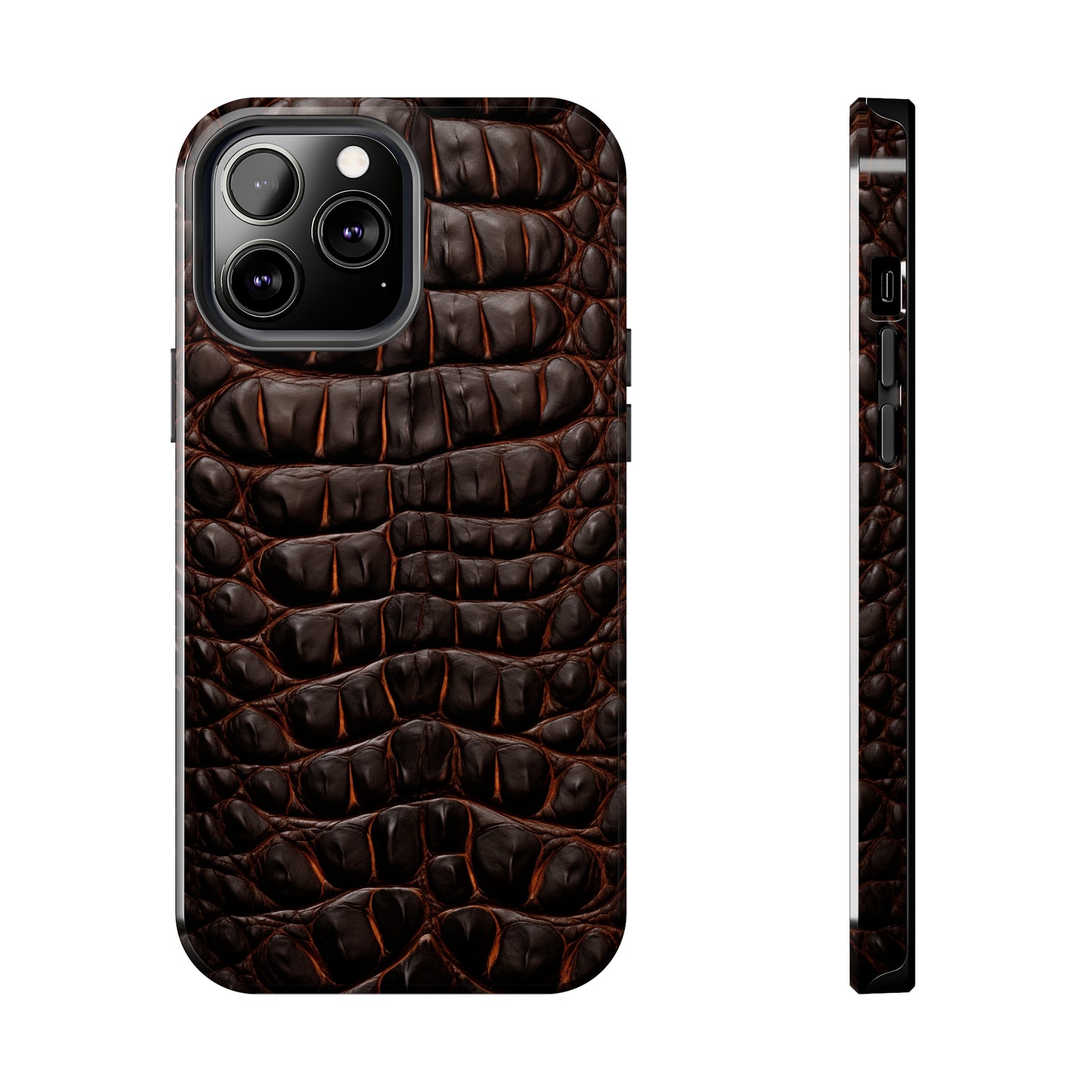 Alligator skin #01, iPhone 7, 8, X, 11, 12, 13, 14, 15+ case.