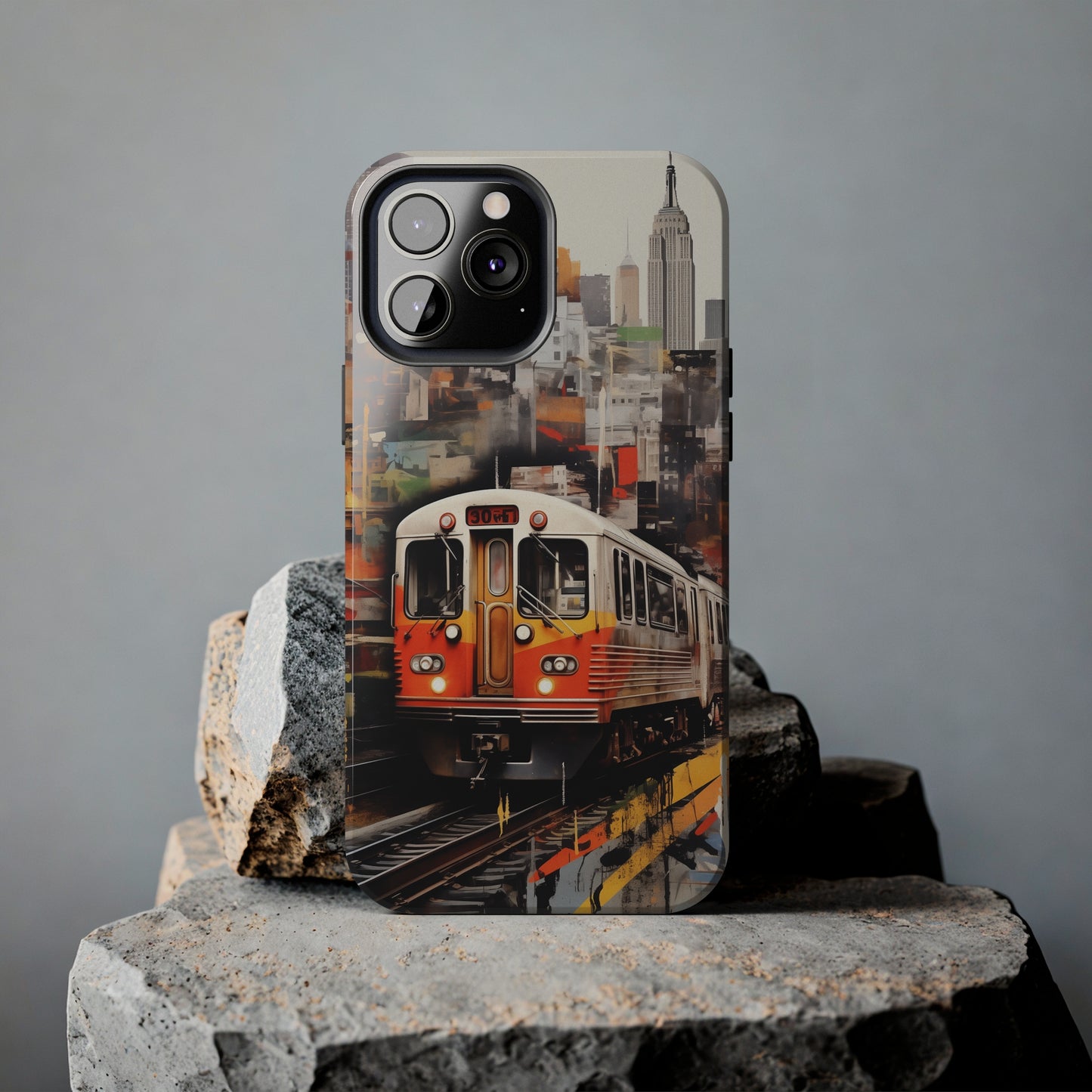 New York City, subway, iPhone 7, 8, X, 11, 12, 13, 14, 15+ case.