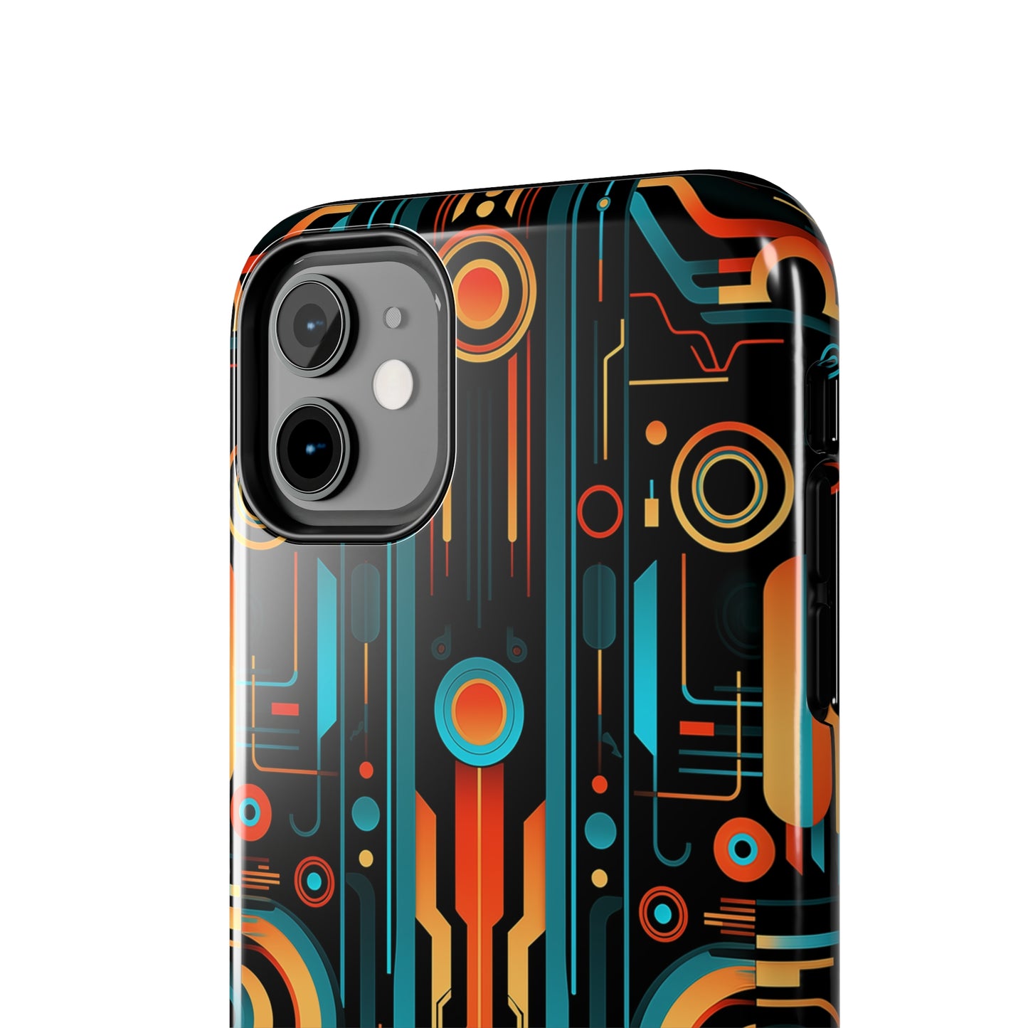 Futuristic #08, iPhone 7, 8, X, 11, 12, 13, 14, 15+ case.