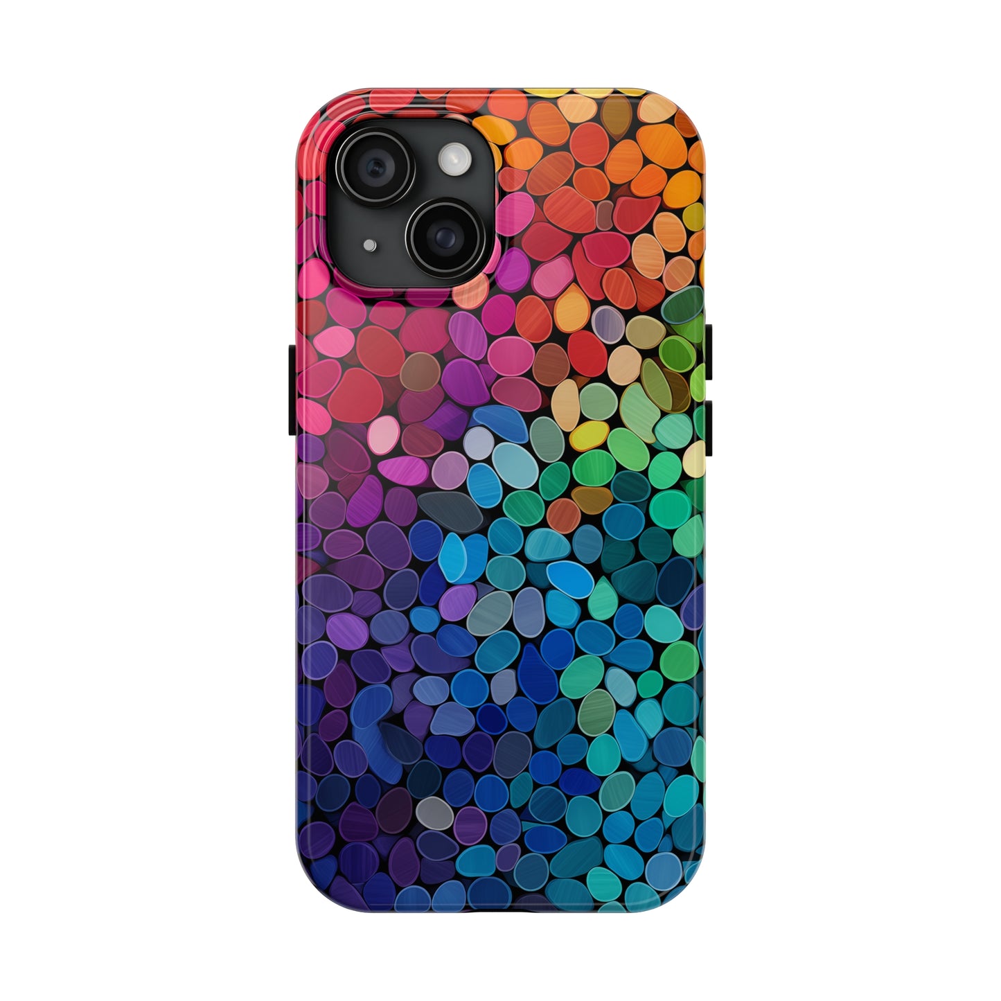 Rainbow Effect, iPhone 7, 8, X, 11, 12, 13, 14, 15+ case.