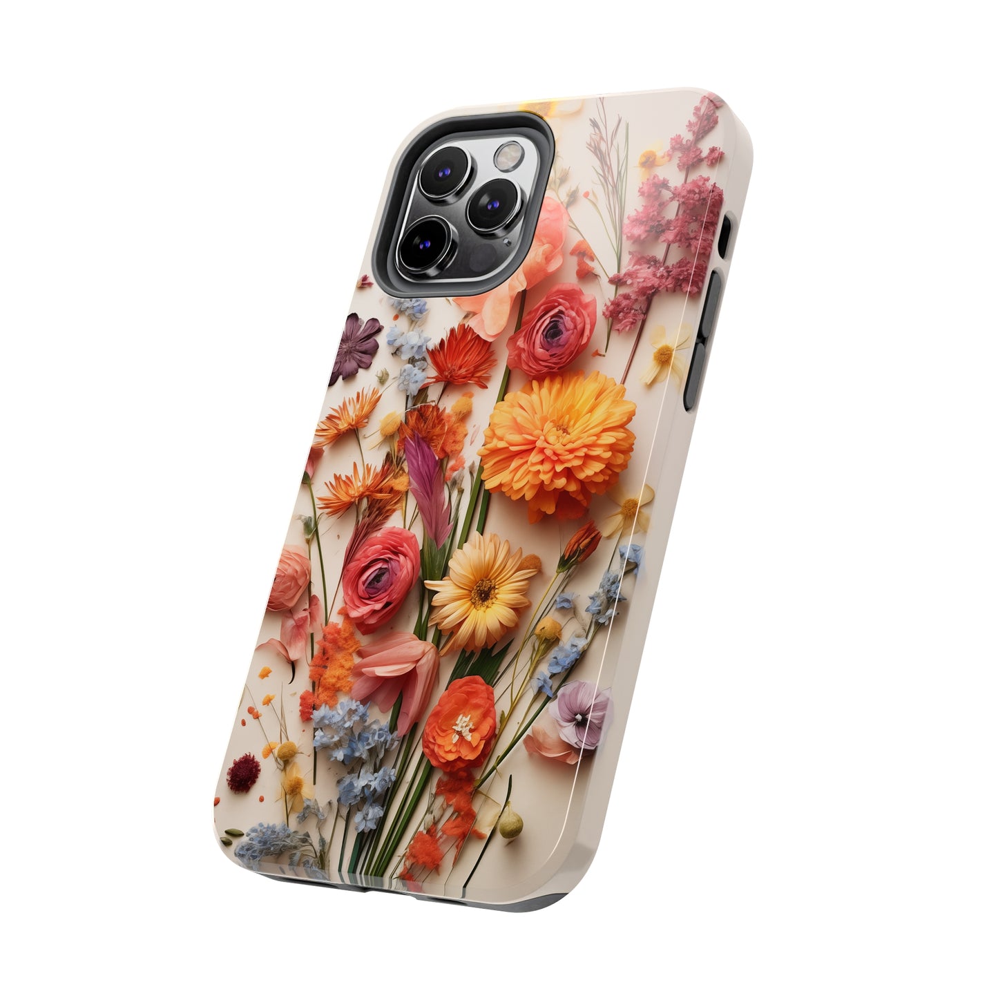 Dried Flowers #02, iPhone 7, 8, X, 11, 12, 13, 14, 15+ case.