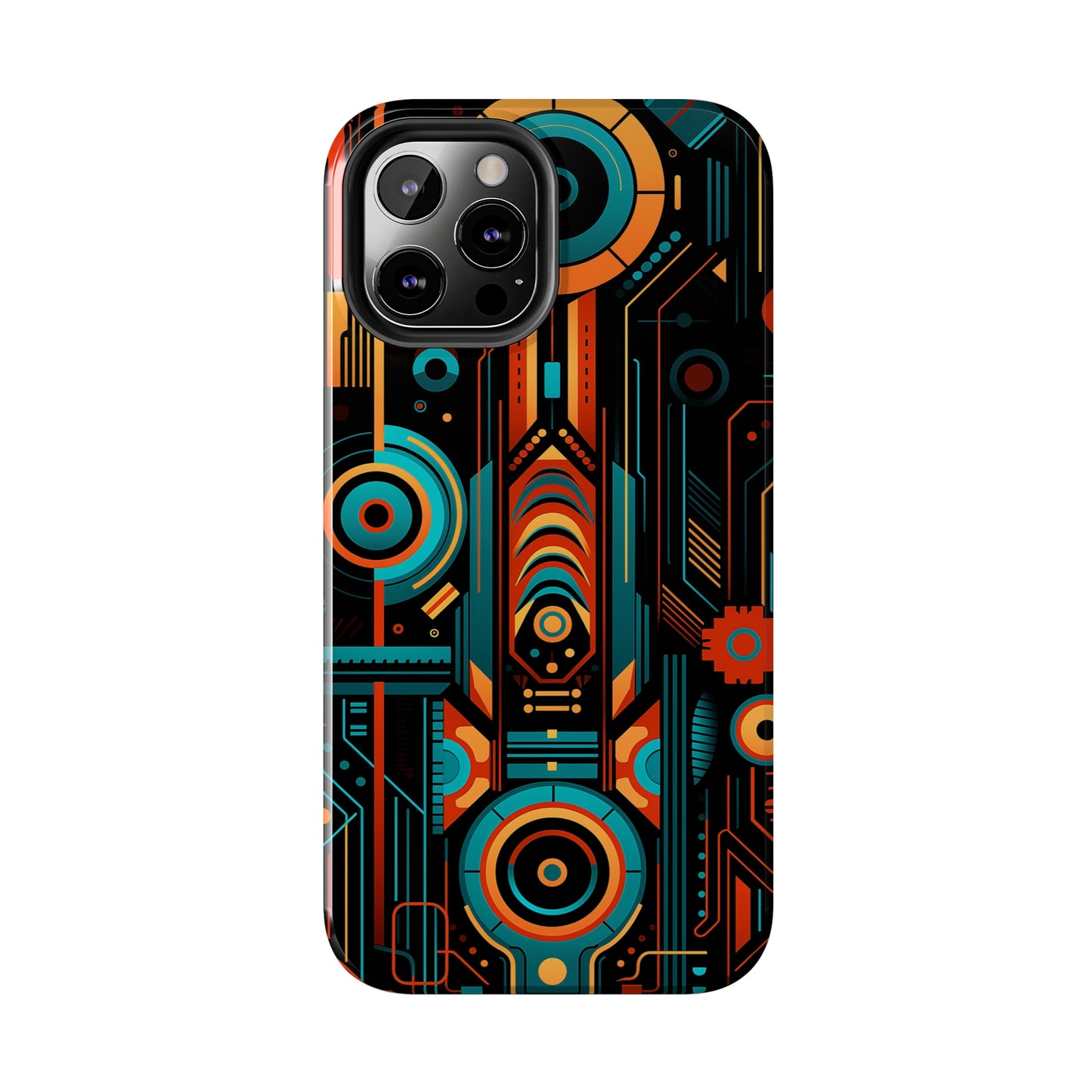 Futuristic #07, iPhone 7, 8, X, 11, 12, 13, 14, 15+ case.