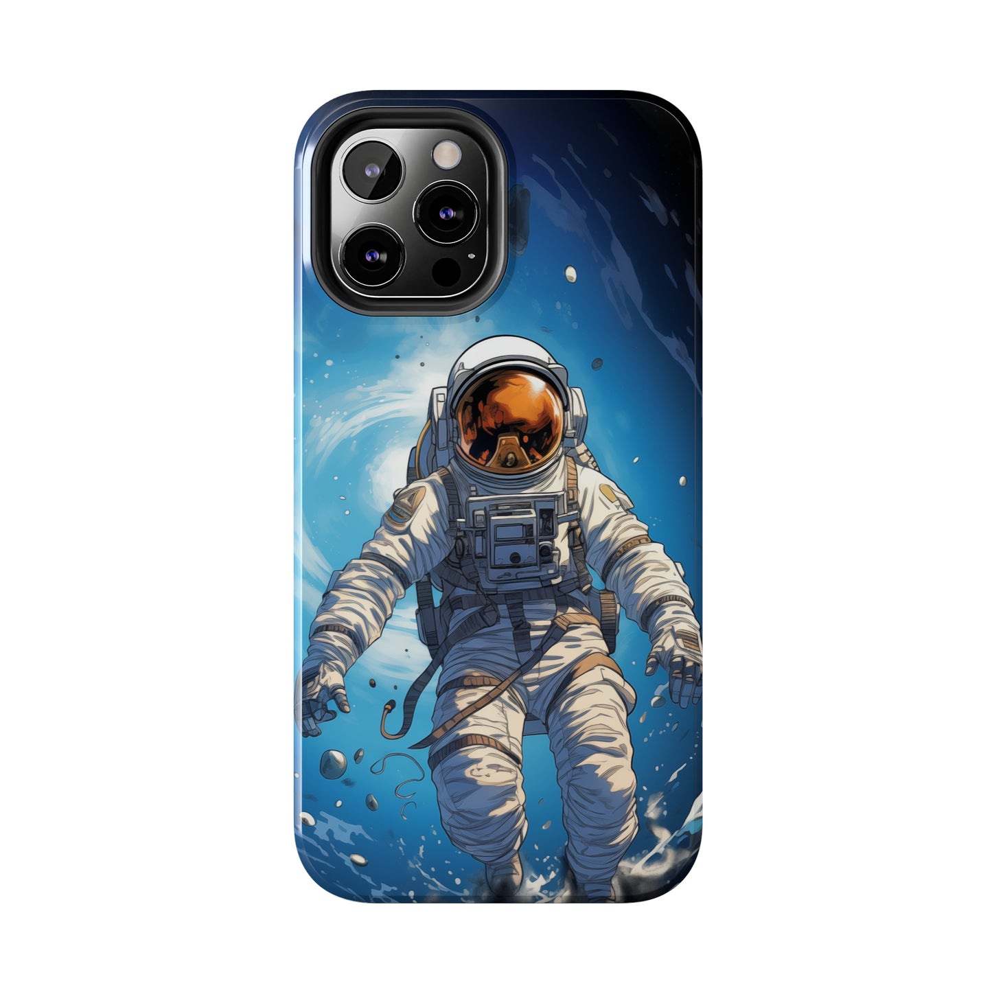 Astronaut #02, iPhone 7, 8, X, 11, 12, 13, 14, 15+ case.