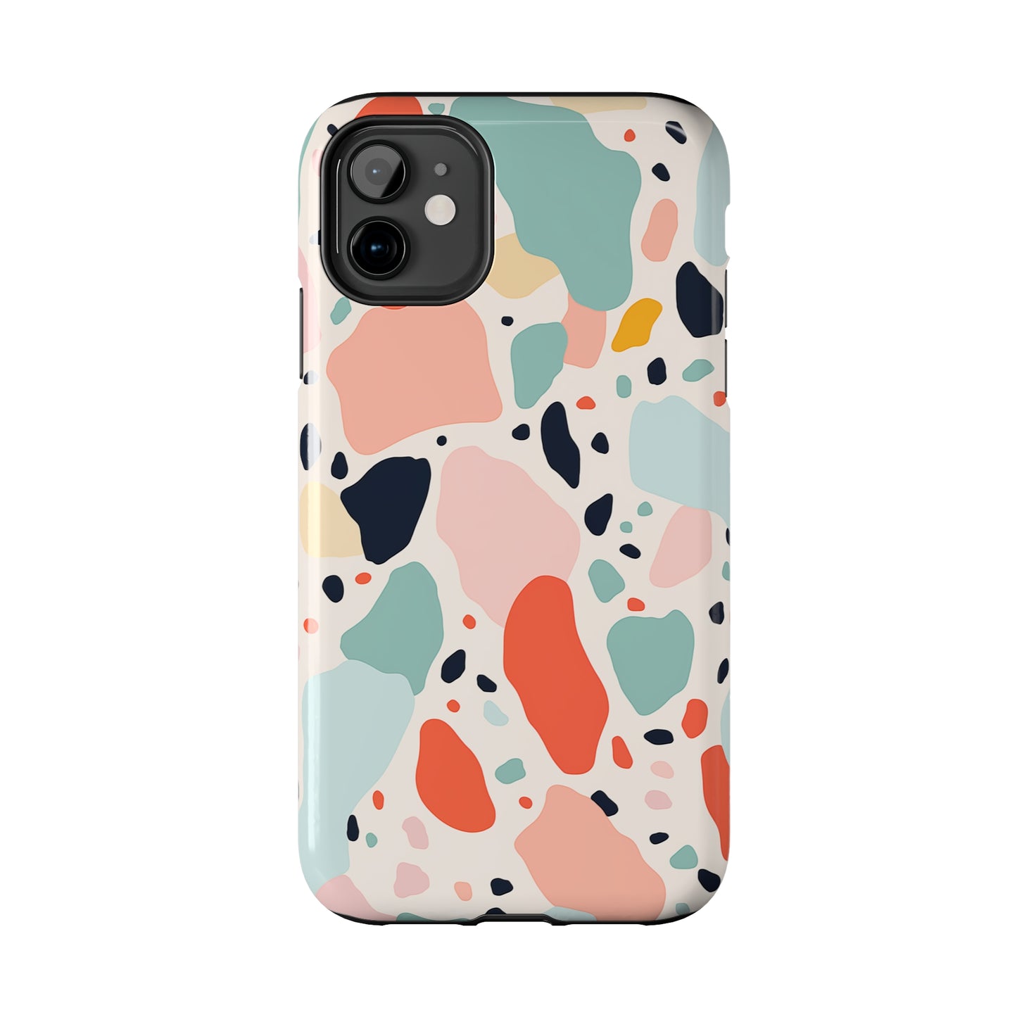 Terrazzo, iPhone 7, 8, X, 11, 12, 13, 14, 15+ case.