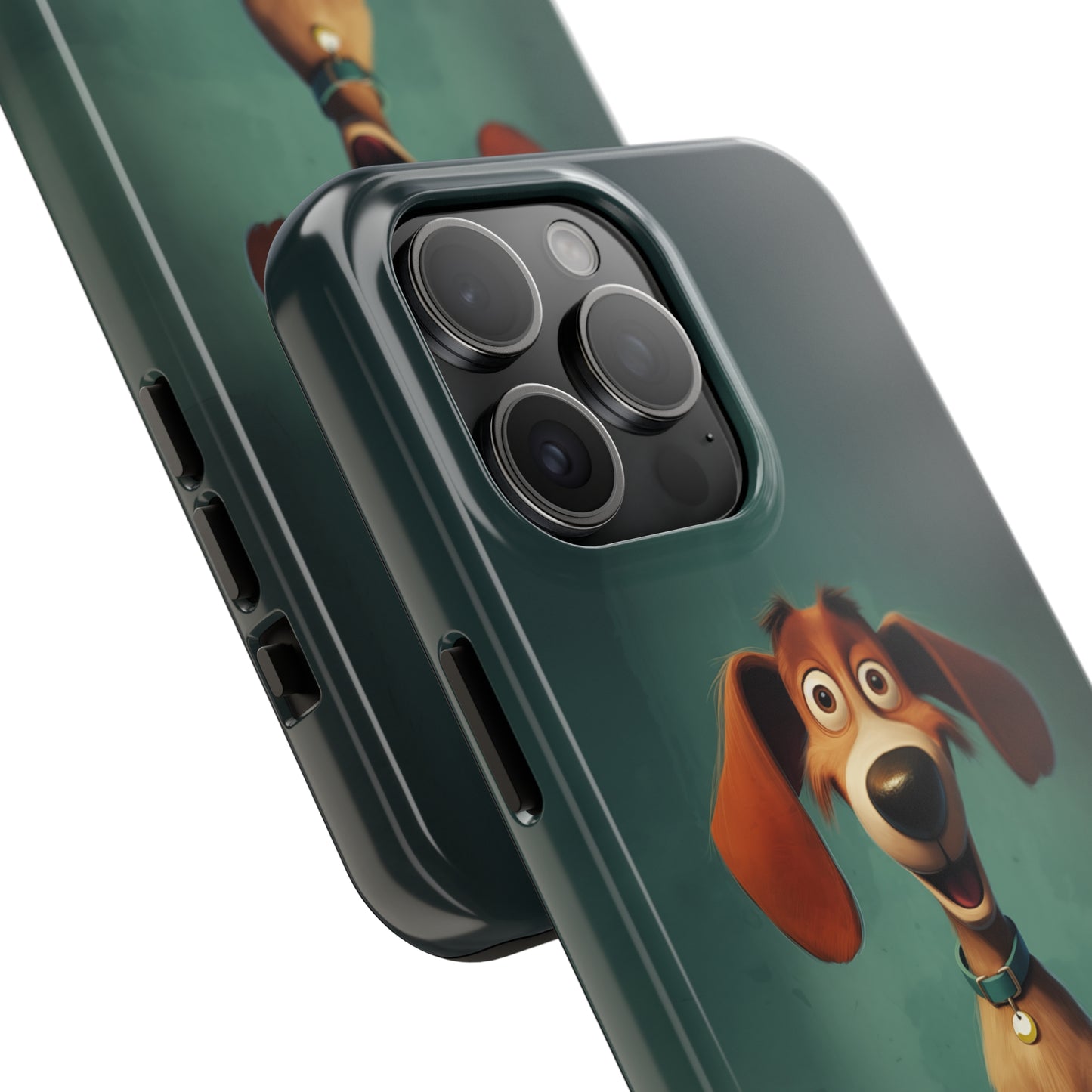 Hux, Cartoon Dog, iPhone 7, 8, X, 11, 12, 13, 14, 15+ case.