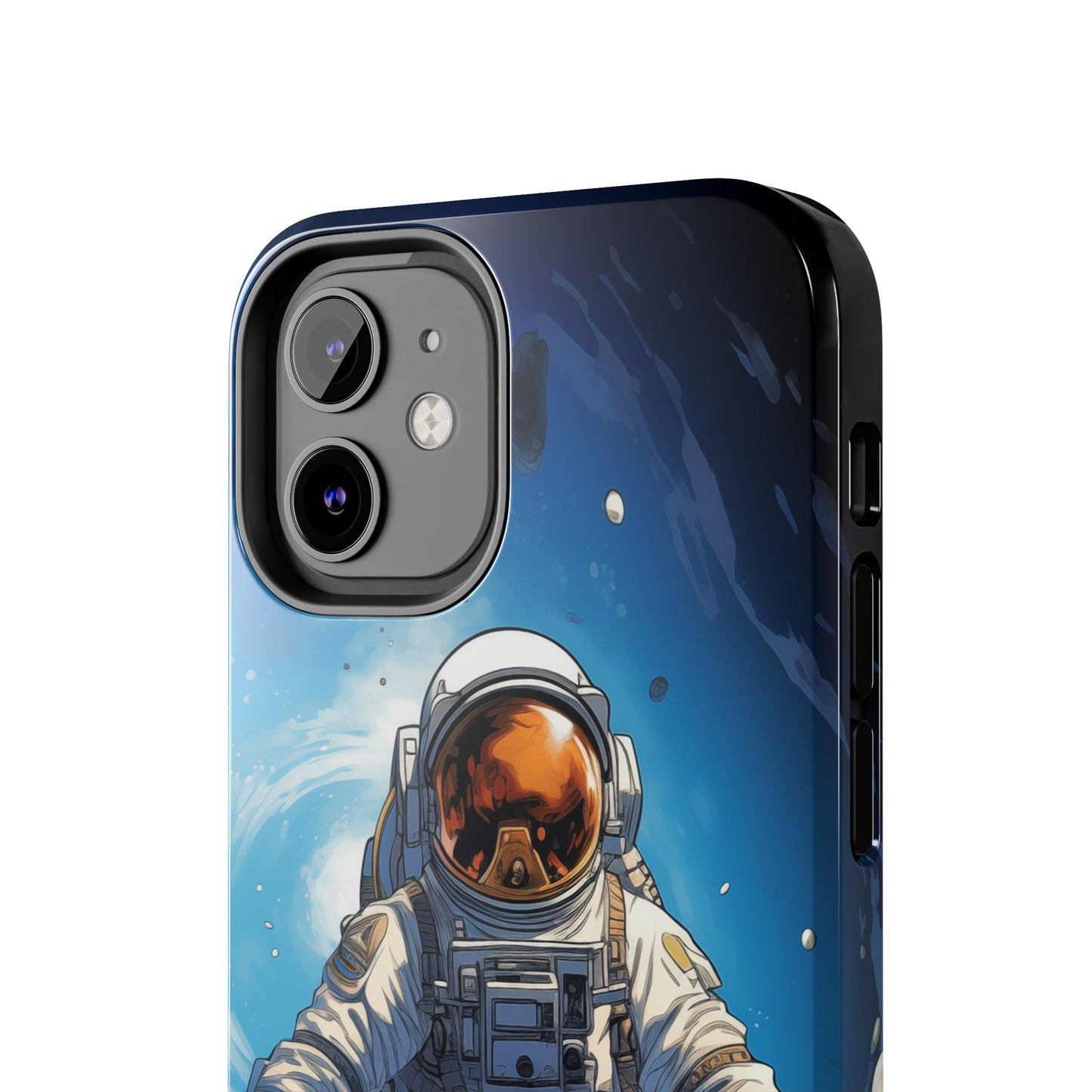 Astronaut #02, iPhone 7, 8, X, 11, 12, 13, 14, 15+ case.