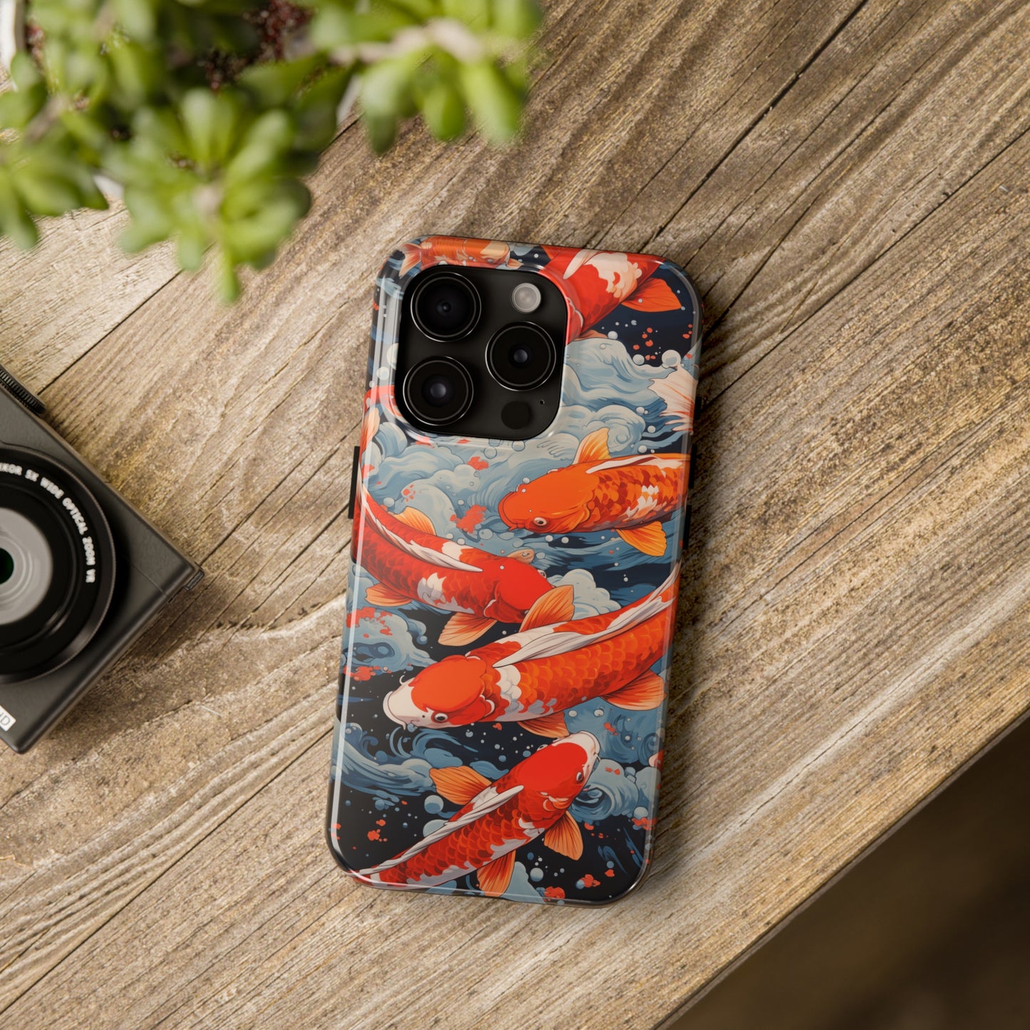 Koi fish #02, iPhone 7, 8, X, 11, 12, 13, 14, 15+ case.