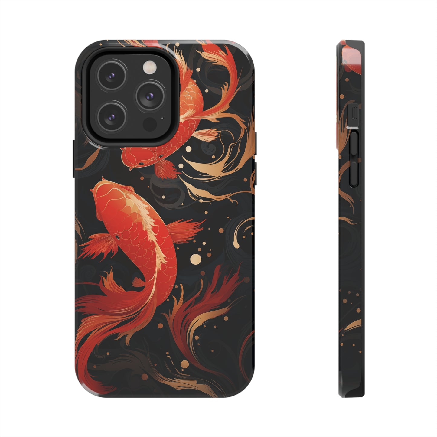 Koi fish #03, iPhone 7, 8, X, 11, 12, 13, 14, 15+ case.