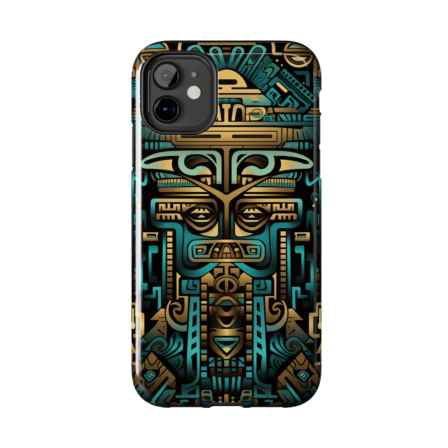 Aztec Vibes #02, iPhone 7, 8, X, 11, 12, 13, 14, 15+ case.