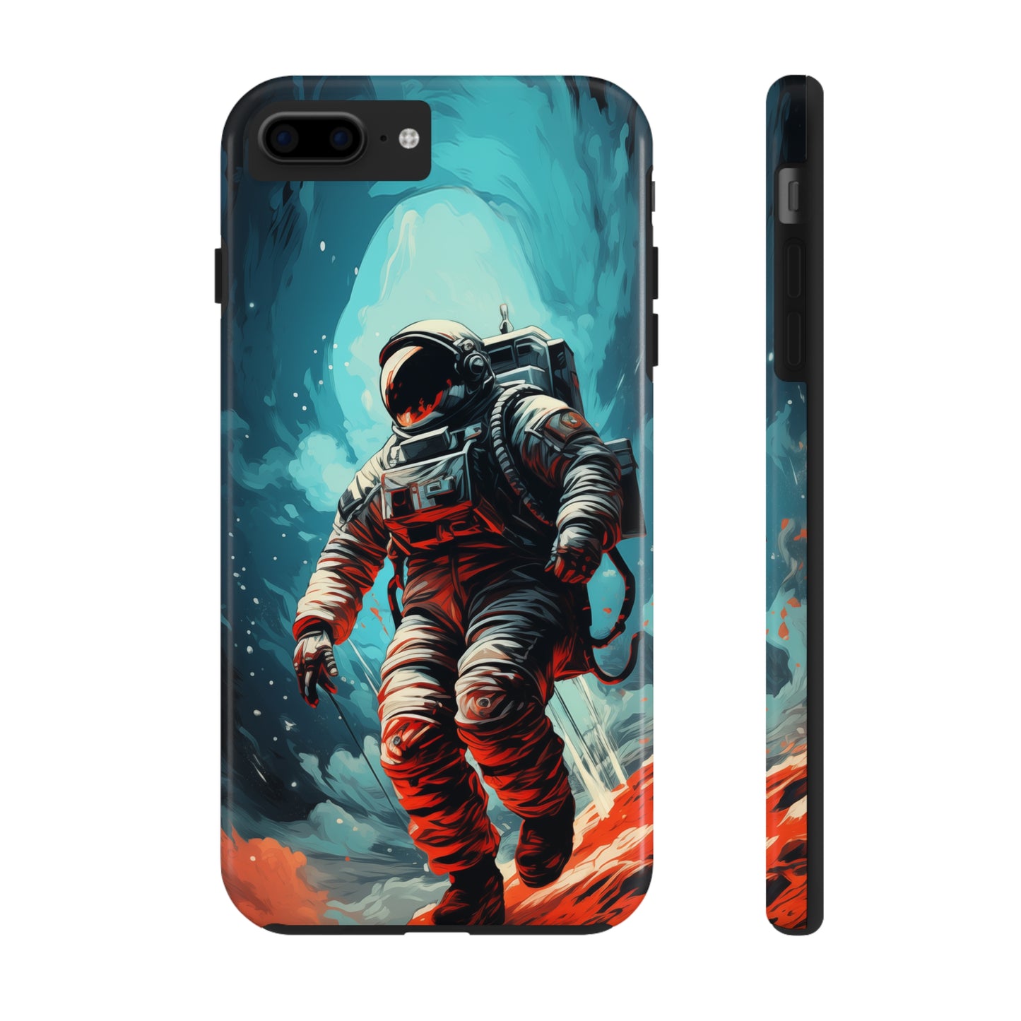 Astronaut #01, iPhone 7, 8, X, 11, 12, 13, 14, 15+ case.