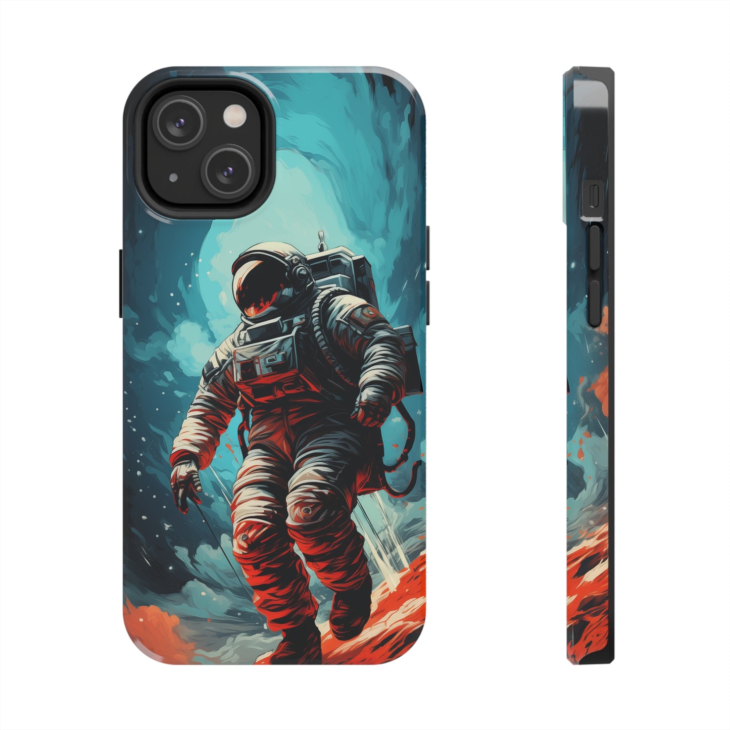 Astronaut #01, iPhone 7, 8, X, 11, 12, 13, 14, 15+ case.