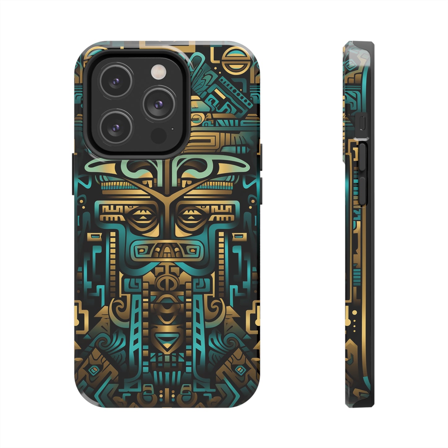 Aztec Vibes #02, iPhone 7, 8, X, 11, 12, 13, 14, 15+ case.