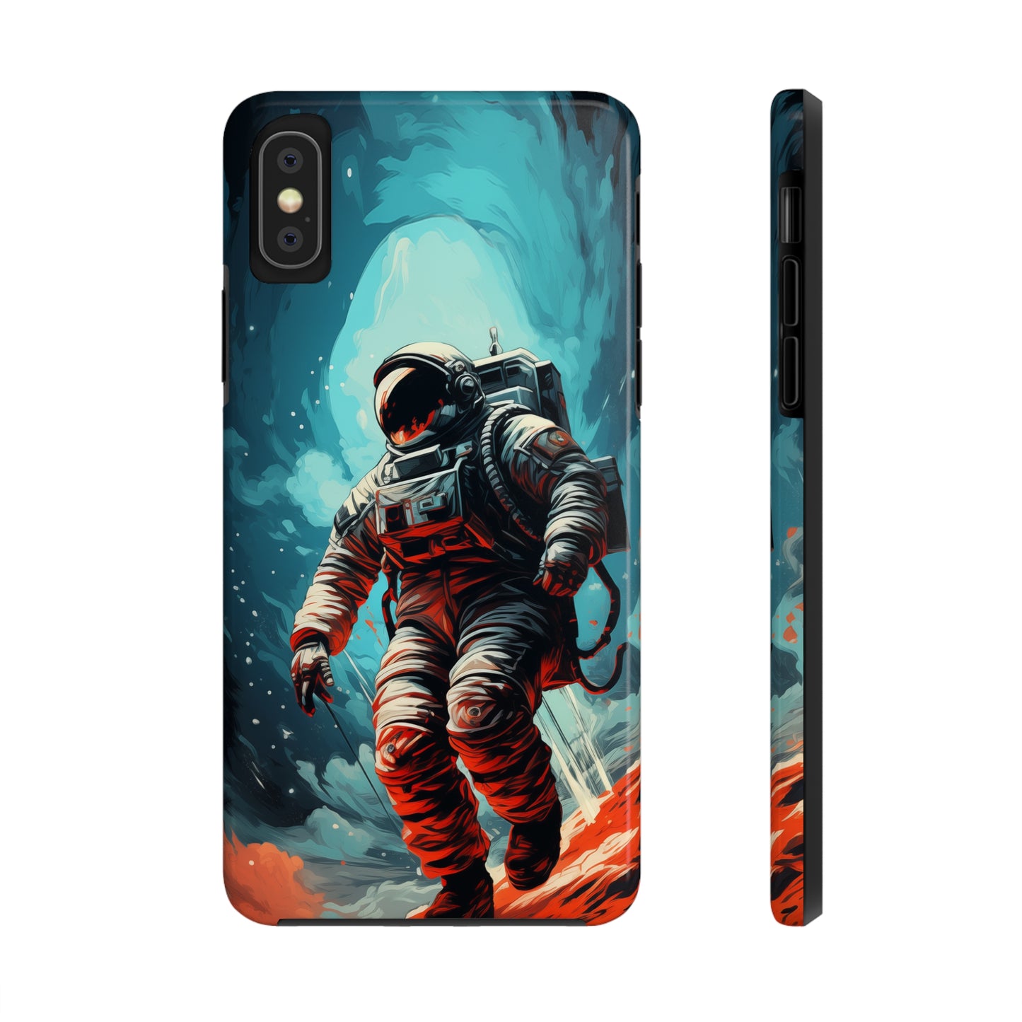 Astronaut #01, iPhone 7, 8, X, 11, 12, 13, 14, 15+ case.