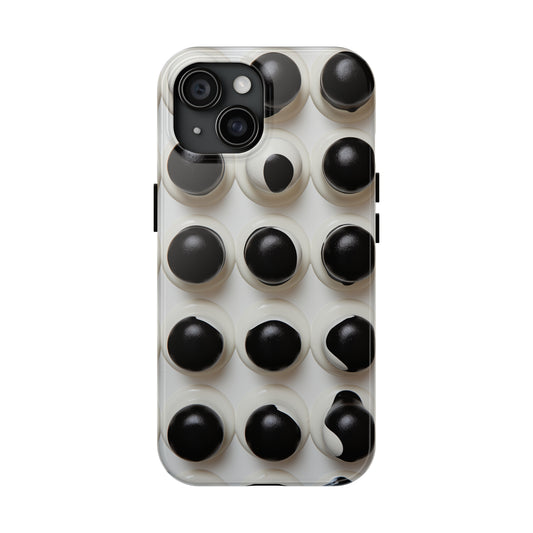 Dots, iPhone 7, 8, X, 11, 12, 13, 14, 15+ case.