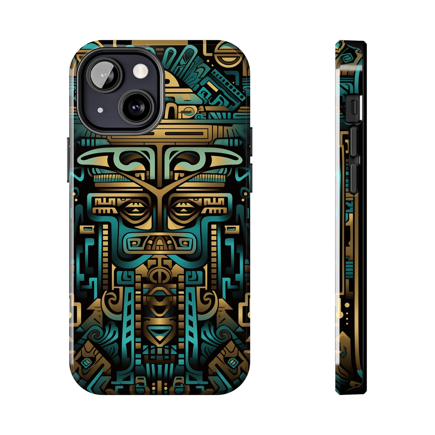 Aztec Vibes #02, iPhone 7, 8, X, 11, 12, 13, 14, 15+ case.