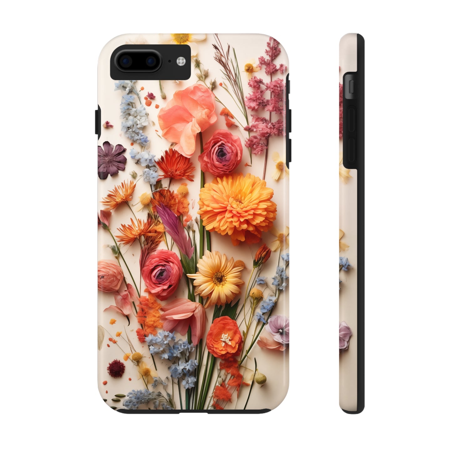 Dried Flowers #02, iPhone 7, 8, X, 11, 12, 13, 14, 15+ case.