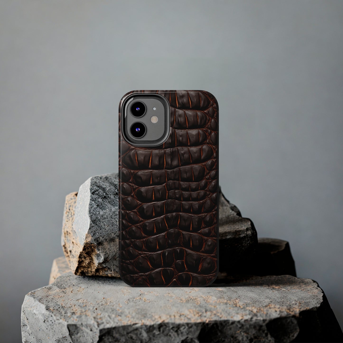 Alligator skin #01, iPhone 7, 8, X, 11, 12, 13, 14, 15+ case.