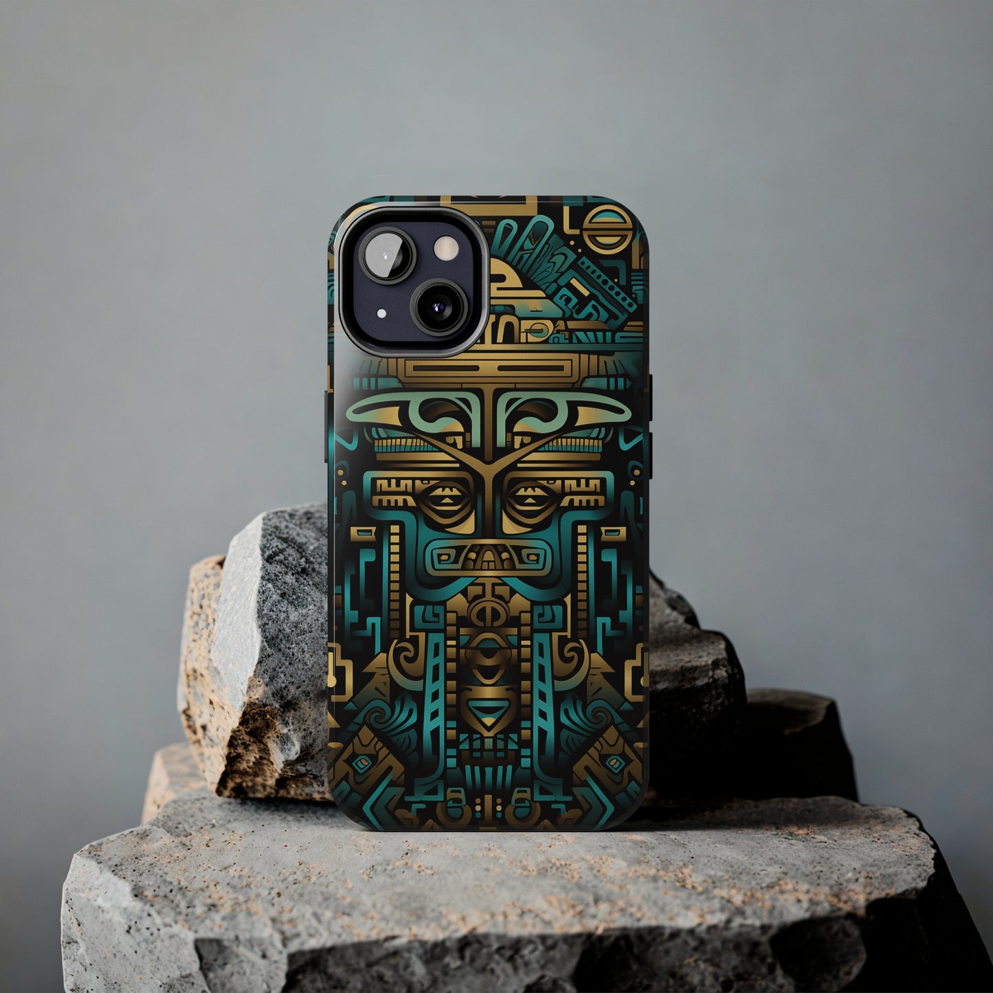 Aztec Vibes #02, iPhone 7, 8, X, 11, 12, 13, 14, 15+ case.