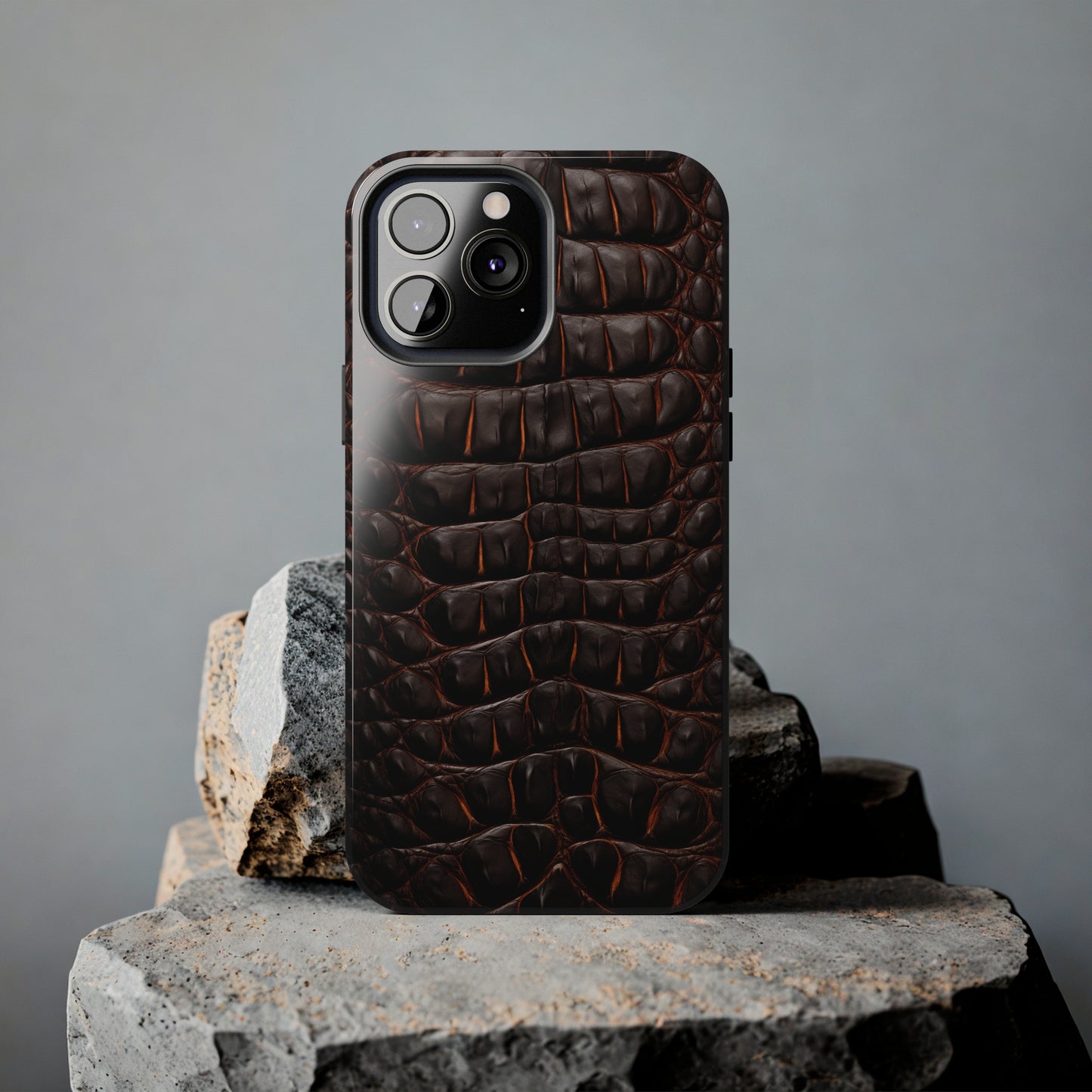 Alligator skin #01, iPhone 7, 8, X, 11, 12, 13, 14, 15+ case.