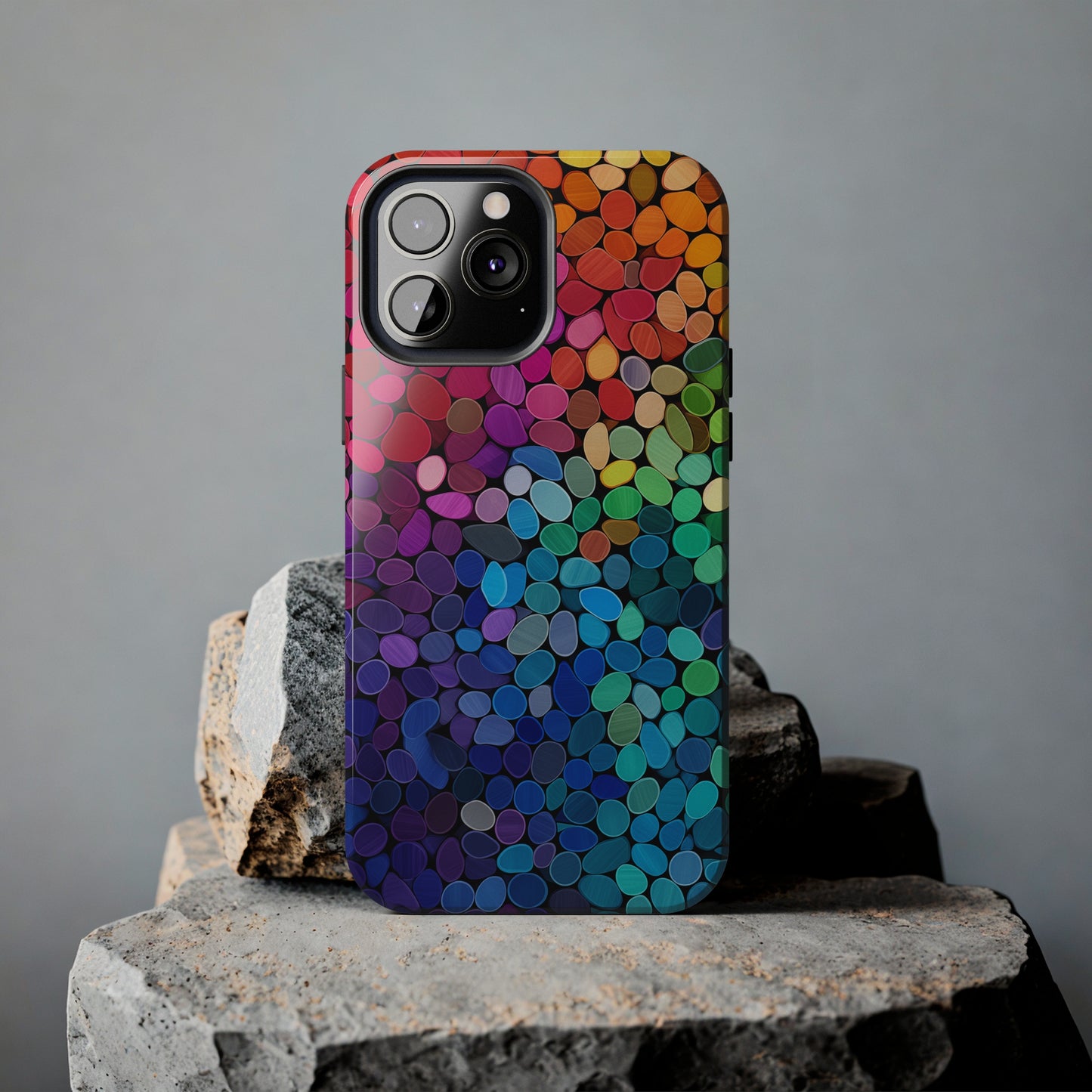 Rainbow Effect, iPhone 7, 8, X, 11, 12, 13, 14, 15+ case.