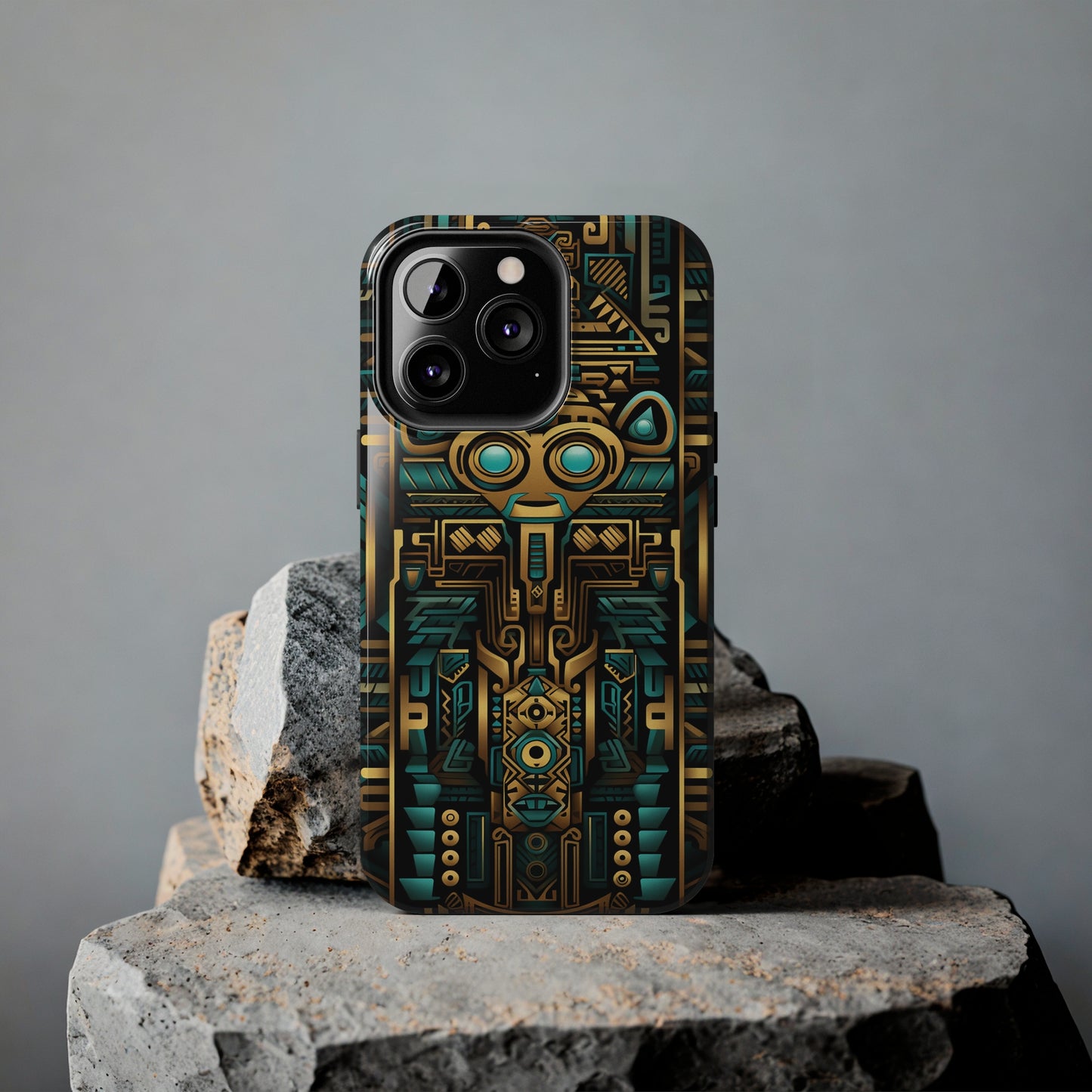 Aztec Vibes #03, iPhone 7, 8, X, 11, 12, 13, 14, 15+ case.