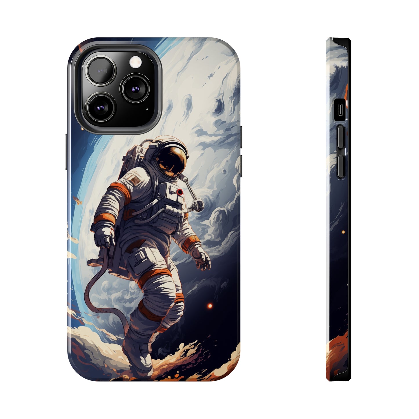 Astronaut #04, iPhone 7, 8, X, 11, 12, 13, 14, 15+ case.